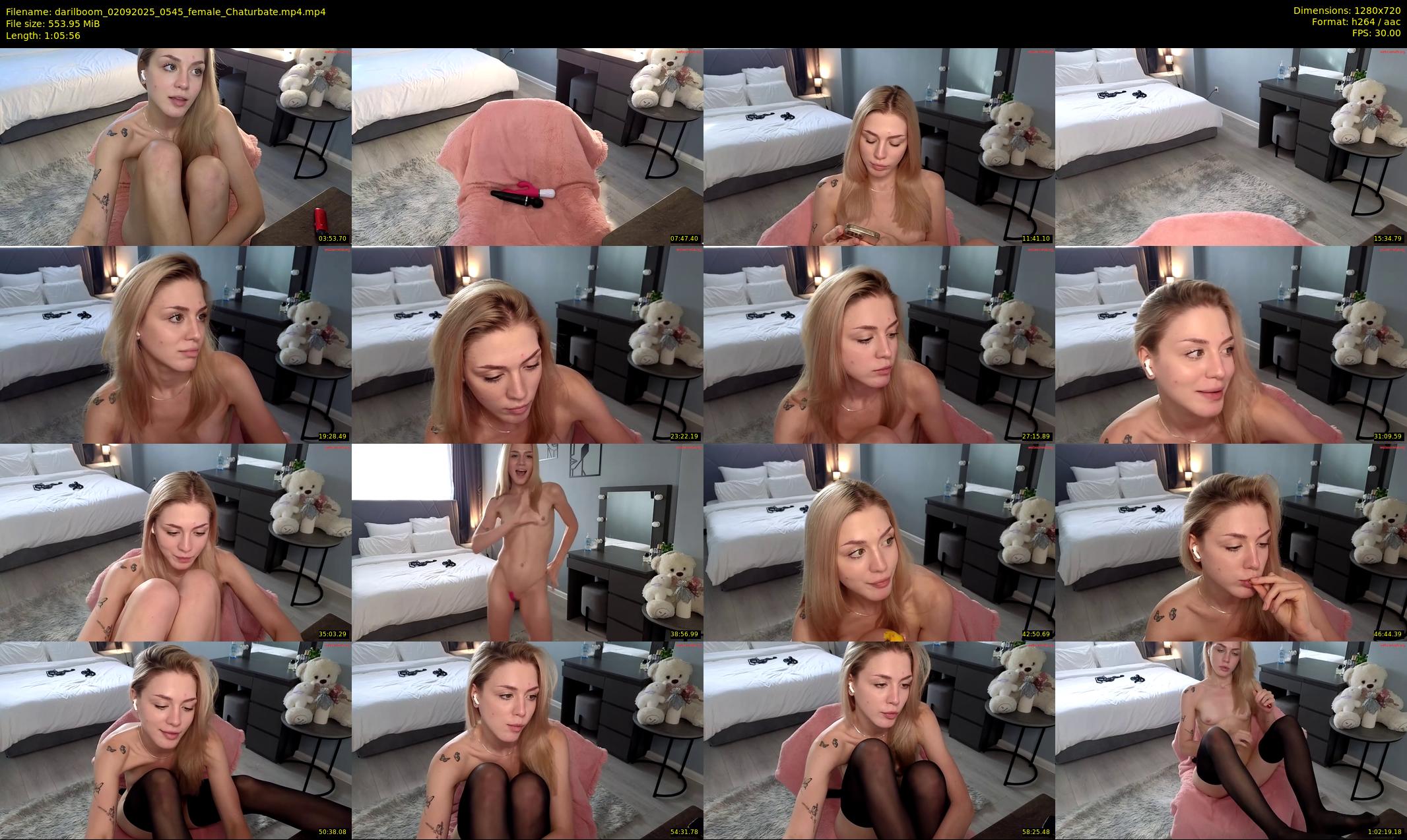 darilboom — 66 minute Chaturbate female cam show recording, 720p, Sep 2, 2025