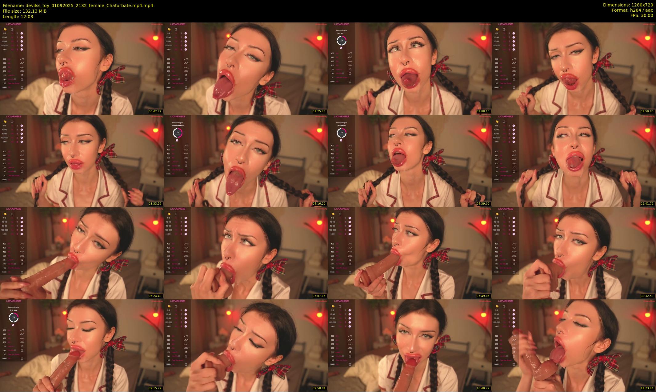 devilss_toy — 13 minute Chaturbate female cam show recording, 720p, Sep 1, 2025