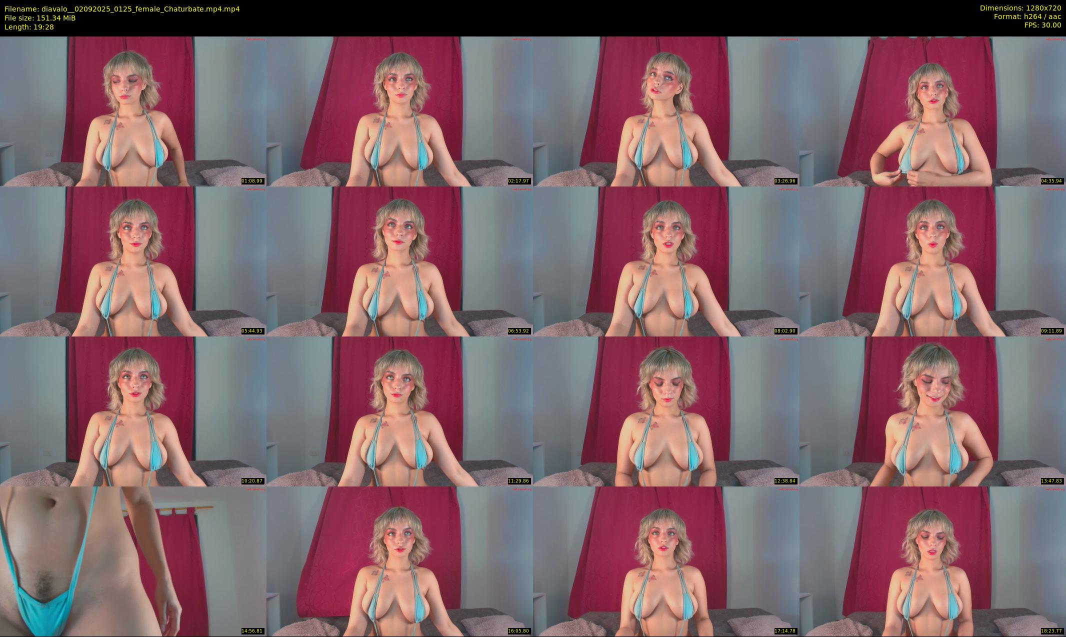 diavalo_ — 20 minute Chaturbate female cam show recording, 720p, Sep 2, 2025