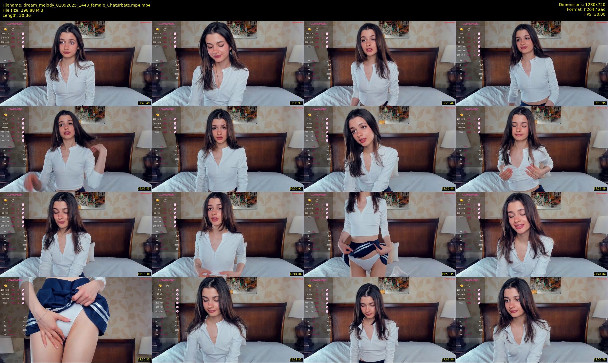 dream_melody — 31 minute Chaturbate female cam show recording, 720p, Sep 1, 2025