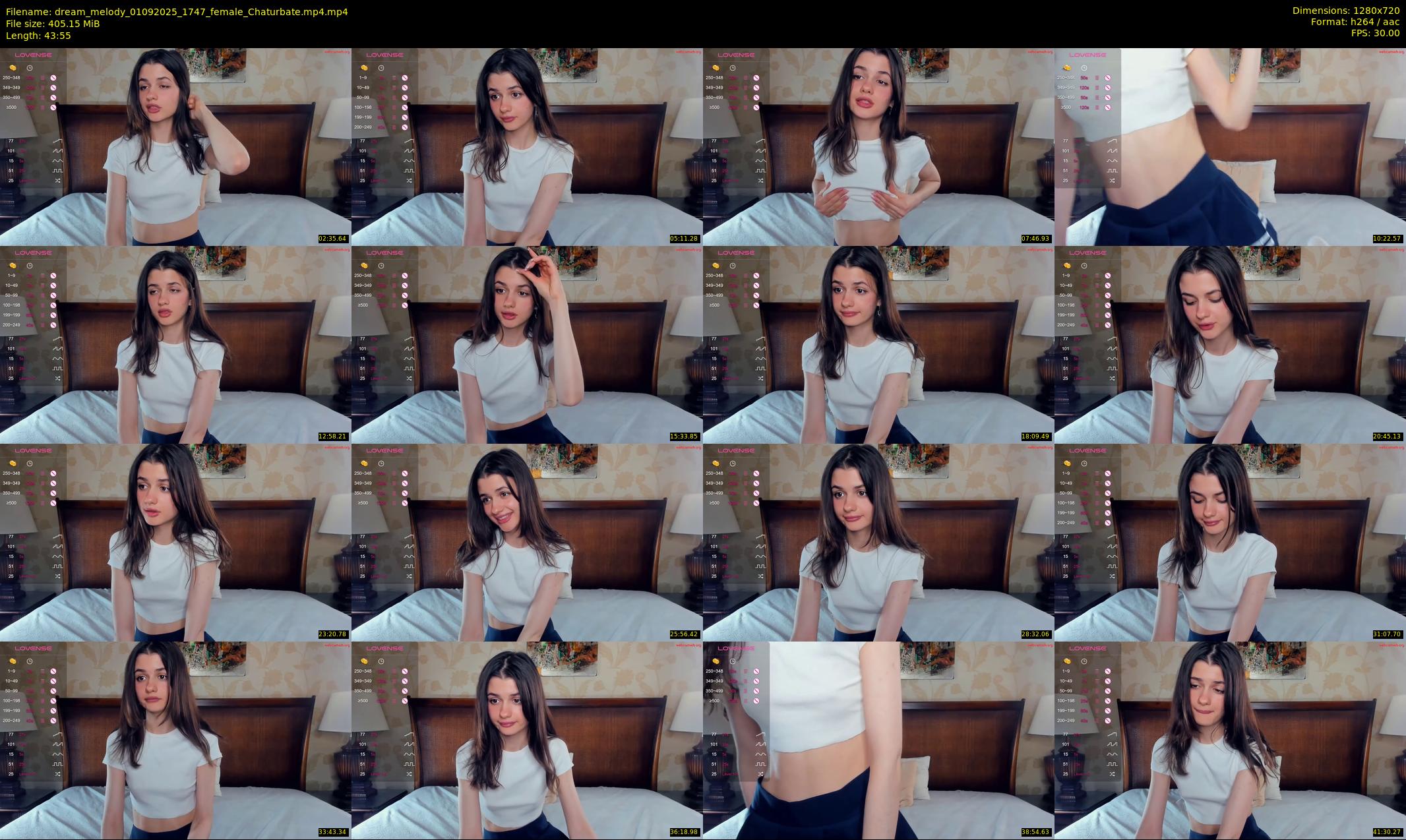 dream_melody — 44 minute Chaturbate female cam show recording, 720p, Sep 1, 2025