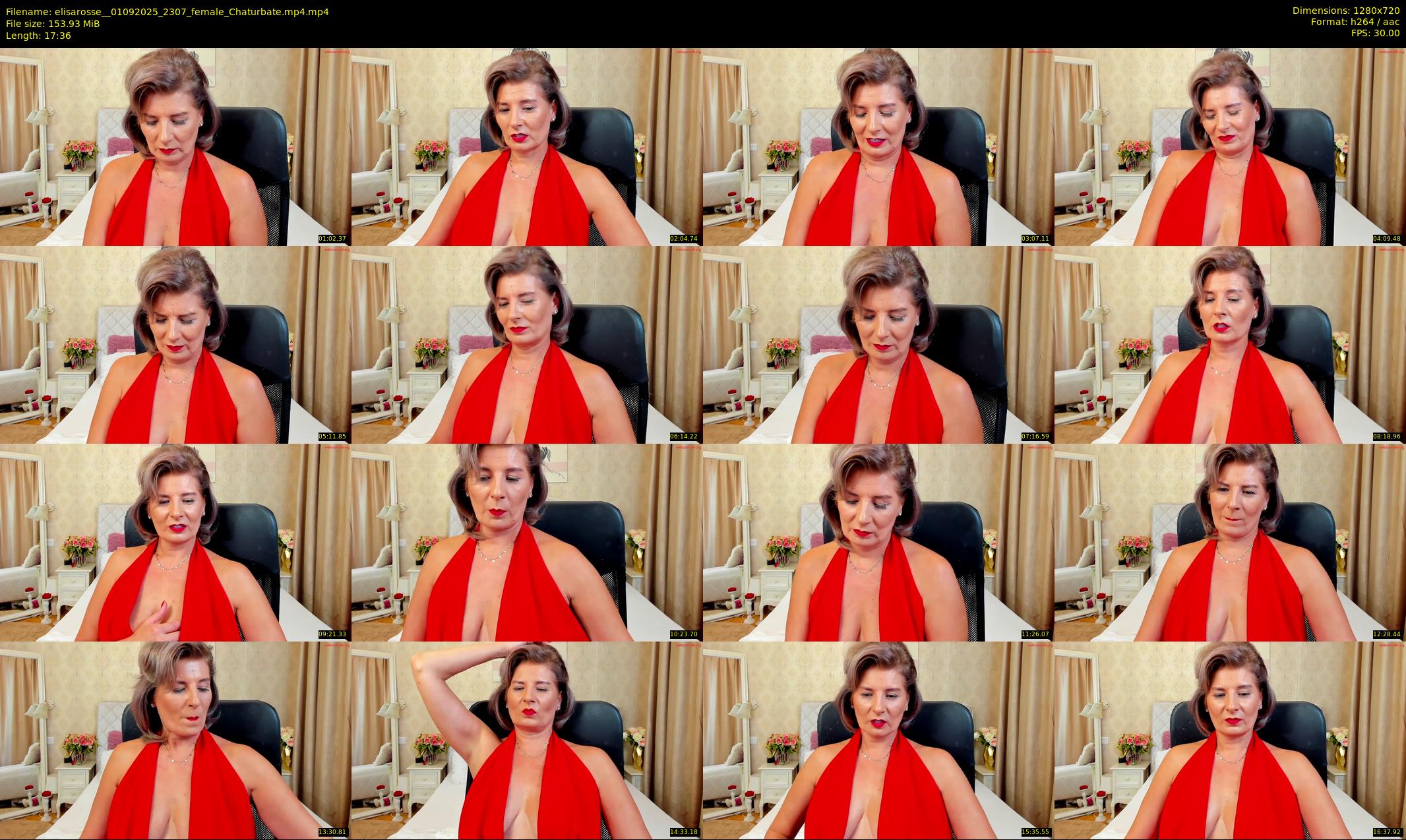 elisarosse_ — 18 minute Chaturbate female cam show recording, 720p, Sep 1, 2025