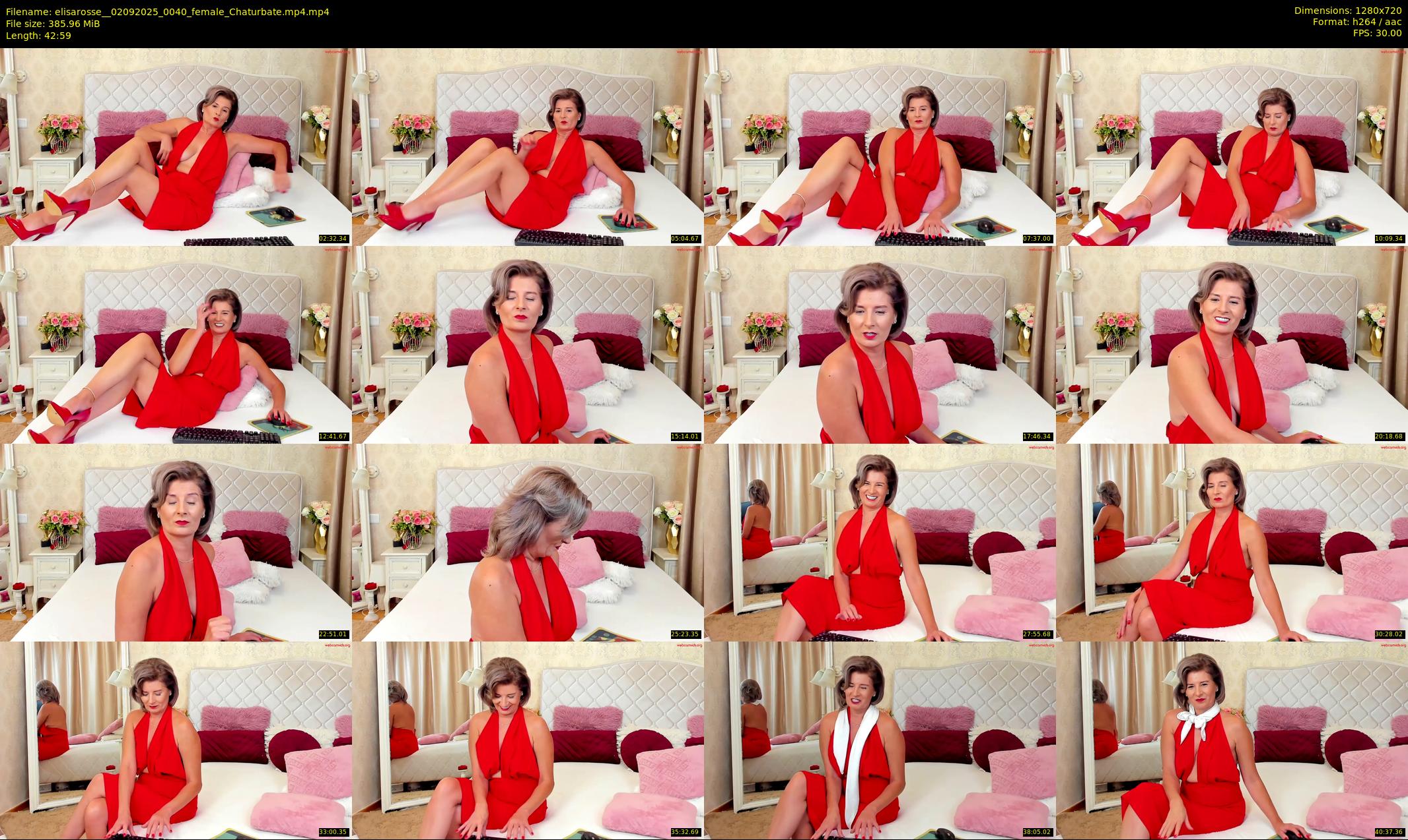 elisarosse_ — 43 minute Chaturbate female cam show recording, 720p, Sep 2, 2025