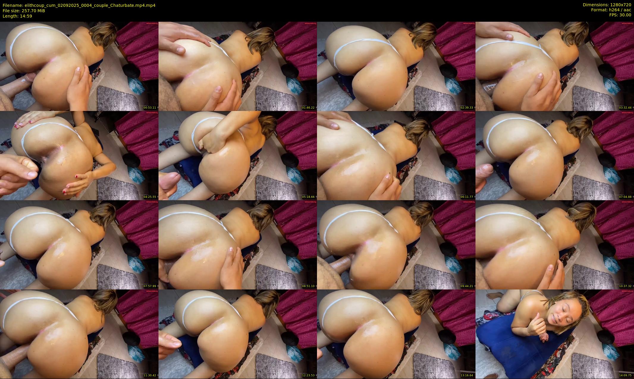 elithcoup_cum — 15 minute Chaturbate couple cam show recording, 720p, Sep 2, 2025