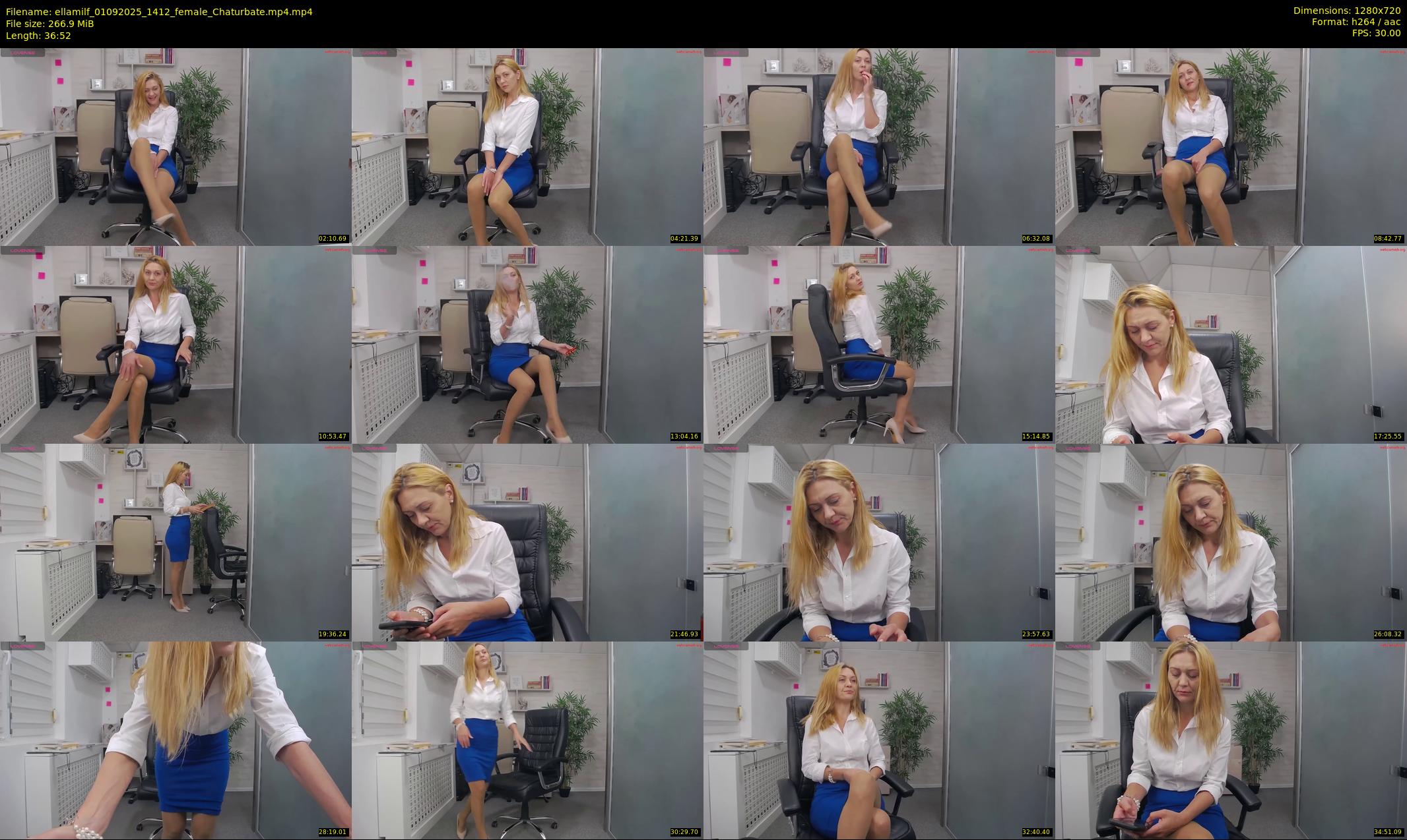 ellamilf — 37 minute Chaturbate female cam show recording, 720p, Sep 1, 2025