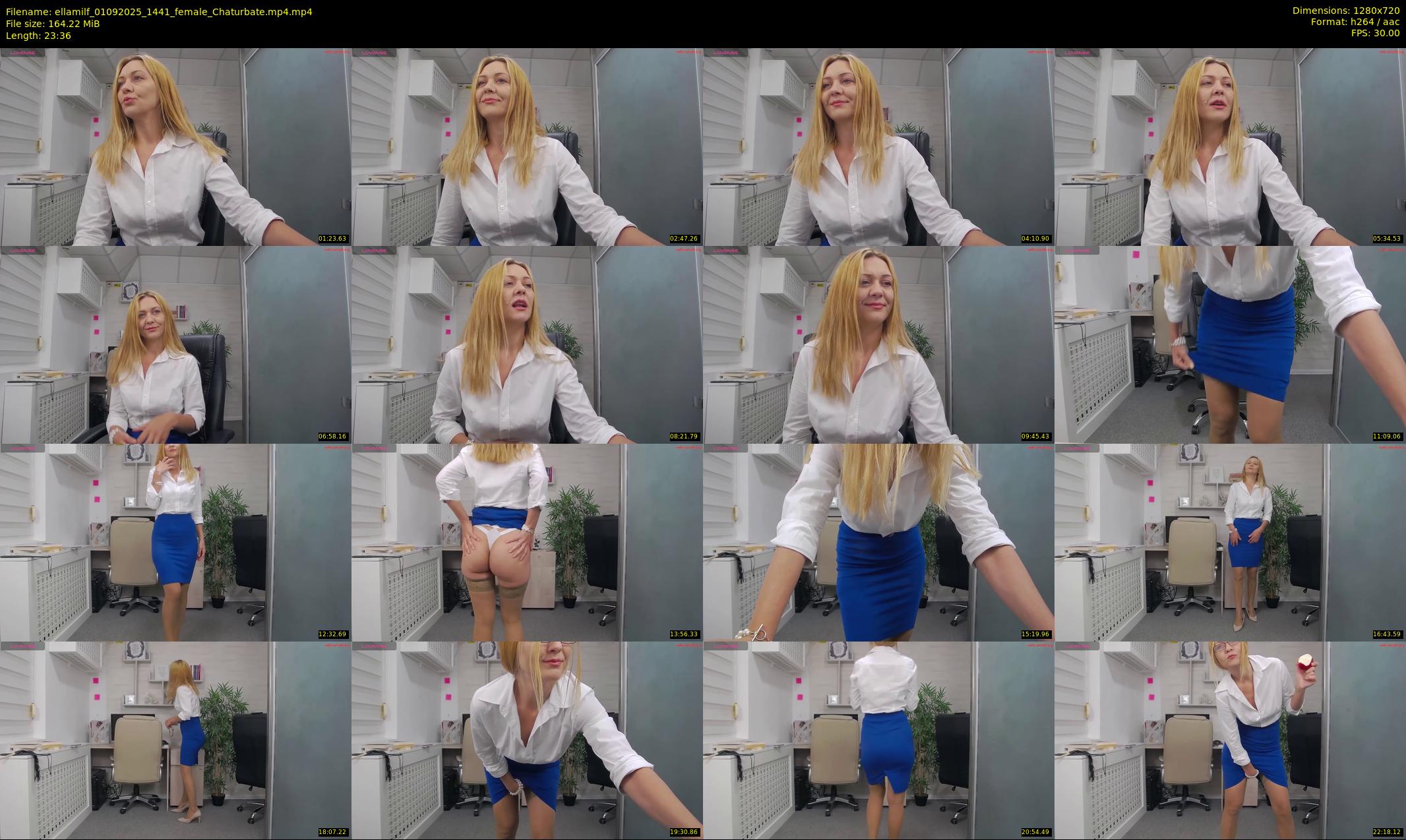 ellamilf — 24 minute Chaturbate female cam show recording, 720p, Sep 1, 2025