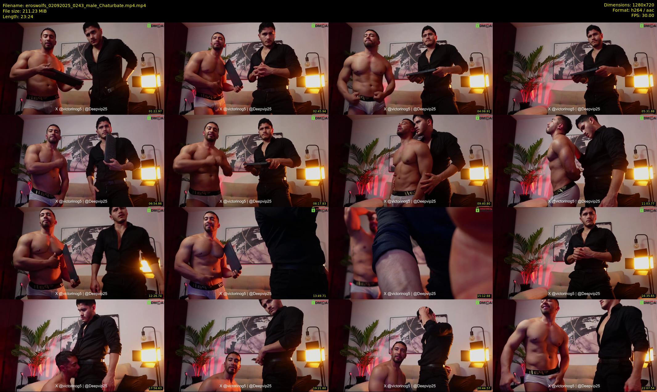 eroswolfs — 24 minute Chaturbate male cam show recording, 720p, Sep 2, 2025