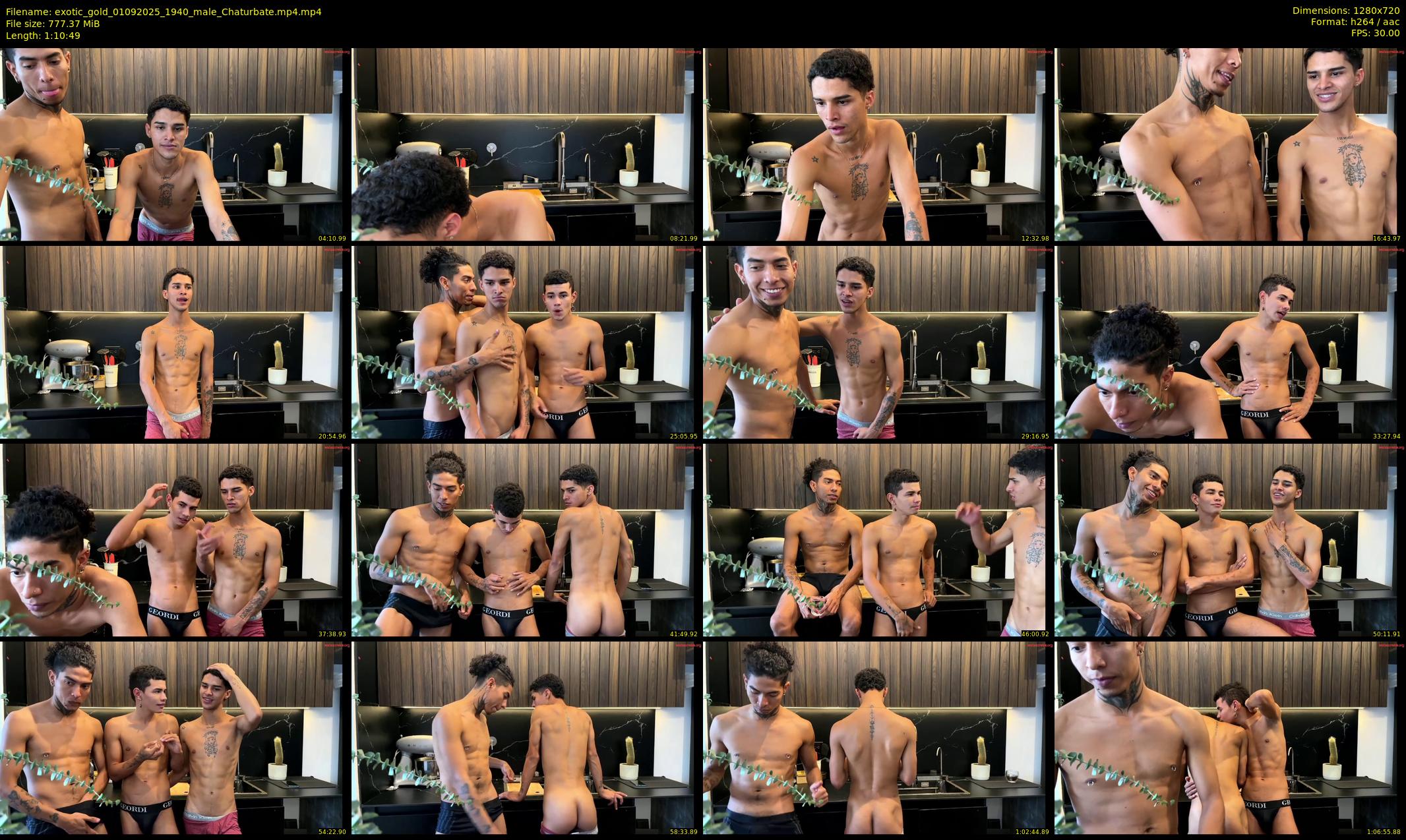 exotic_gold — 71 minute Chaturbate male cam show recording, 720p, Sep 1, 2025