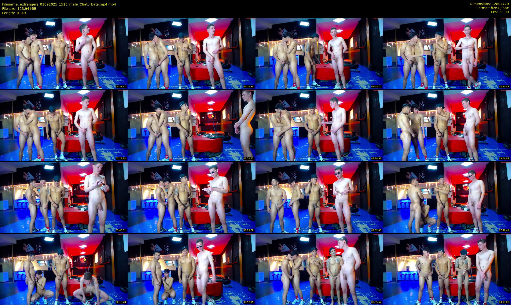 extrangers — 11 minute Chaturbate male cam show recording, 720p, Sep 1, 2025