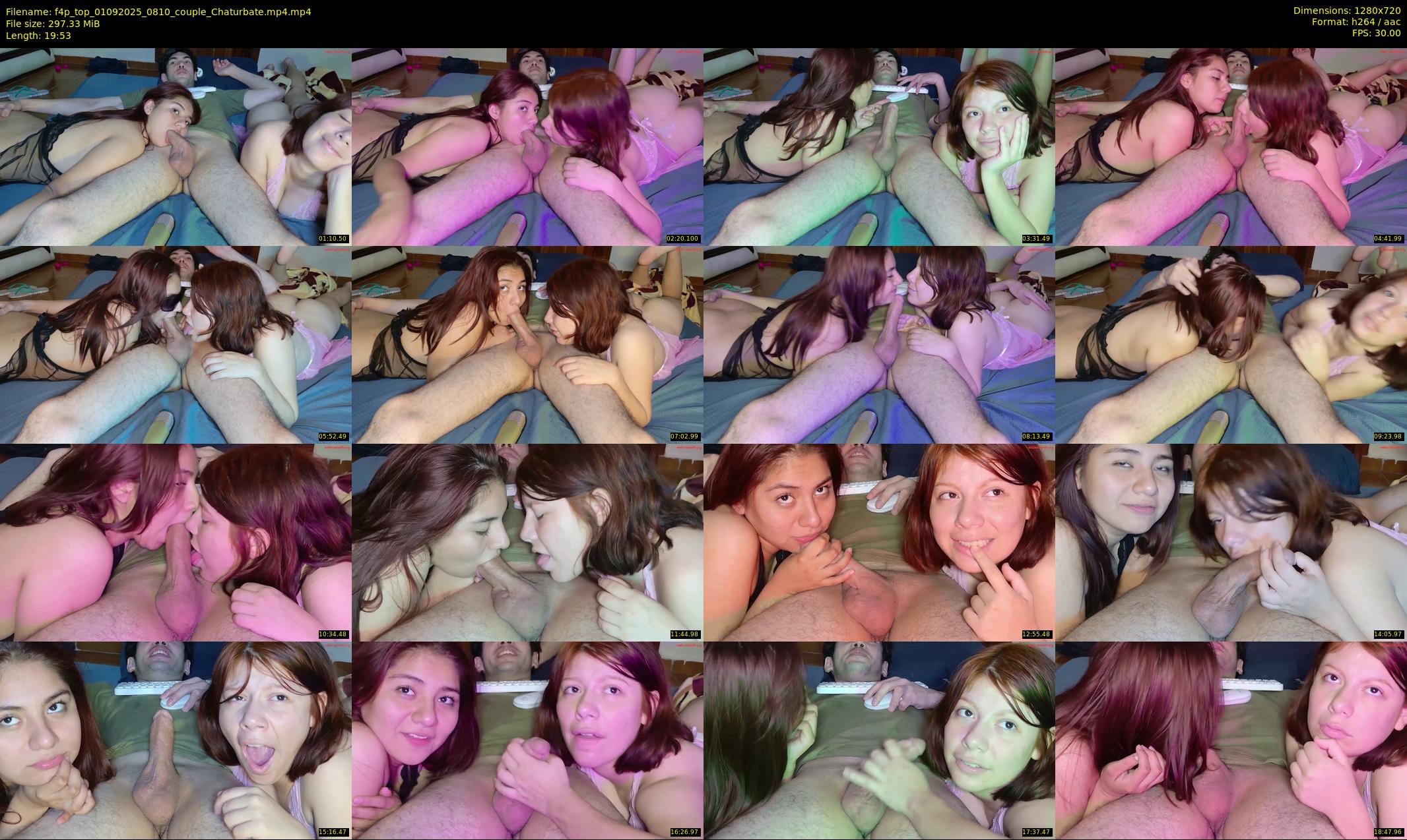 f4p_top — 20 minute Chaturbate couple cam show recording, 720p, Sep 1, 2025