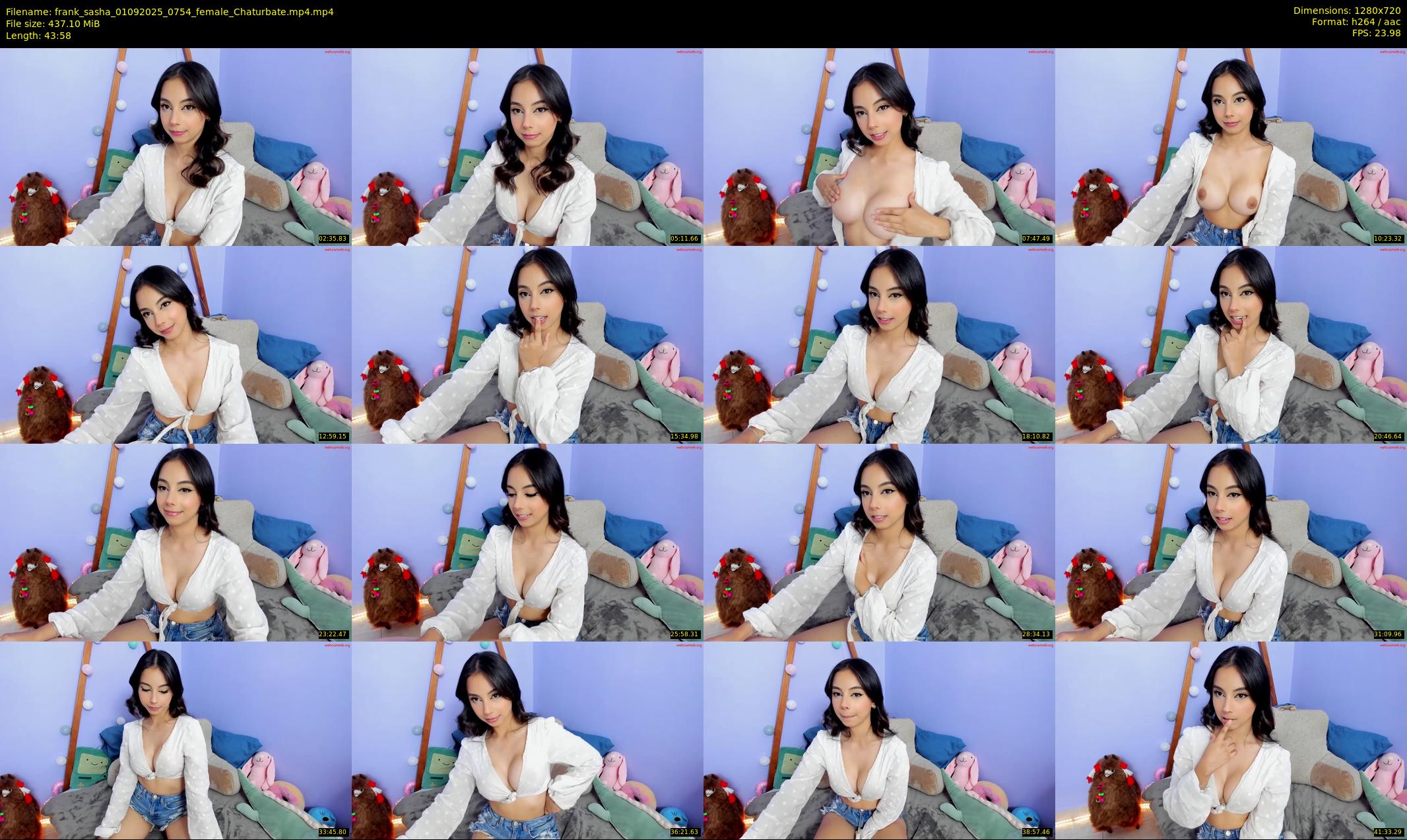 frank_sasha — 44 minute Chaturbate couple cam show recording, 720p, Sep 1, 2025