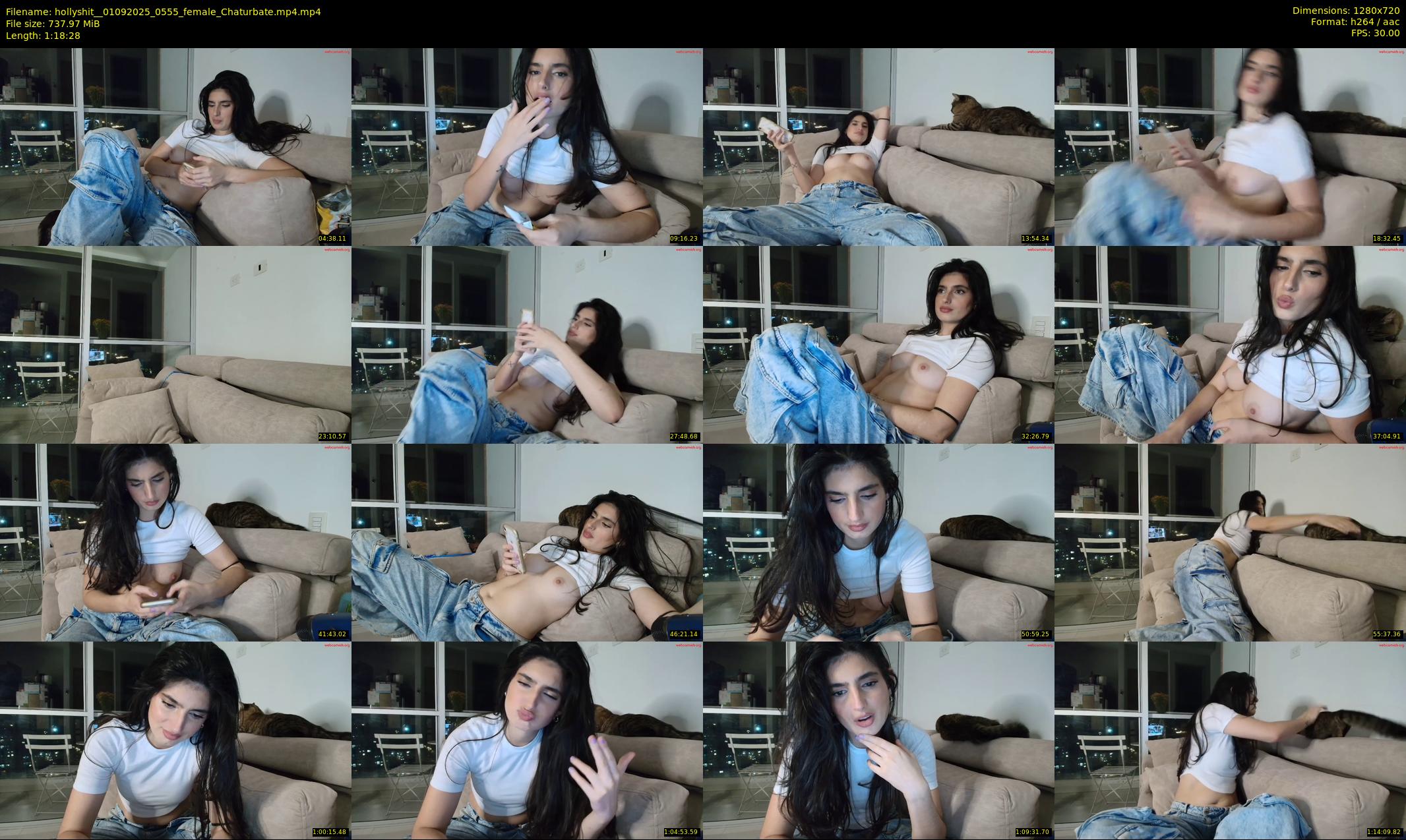 hollyshit_ — 79 minute Chaturbate female cam show recording, 720p, Sep 1, 2025