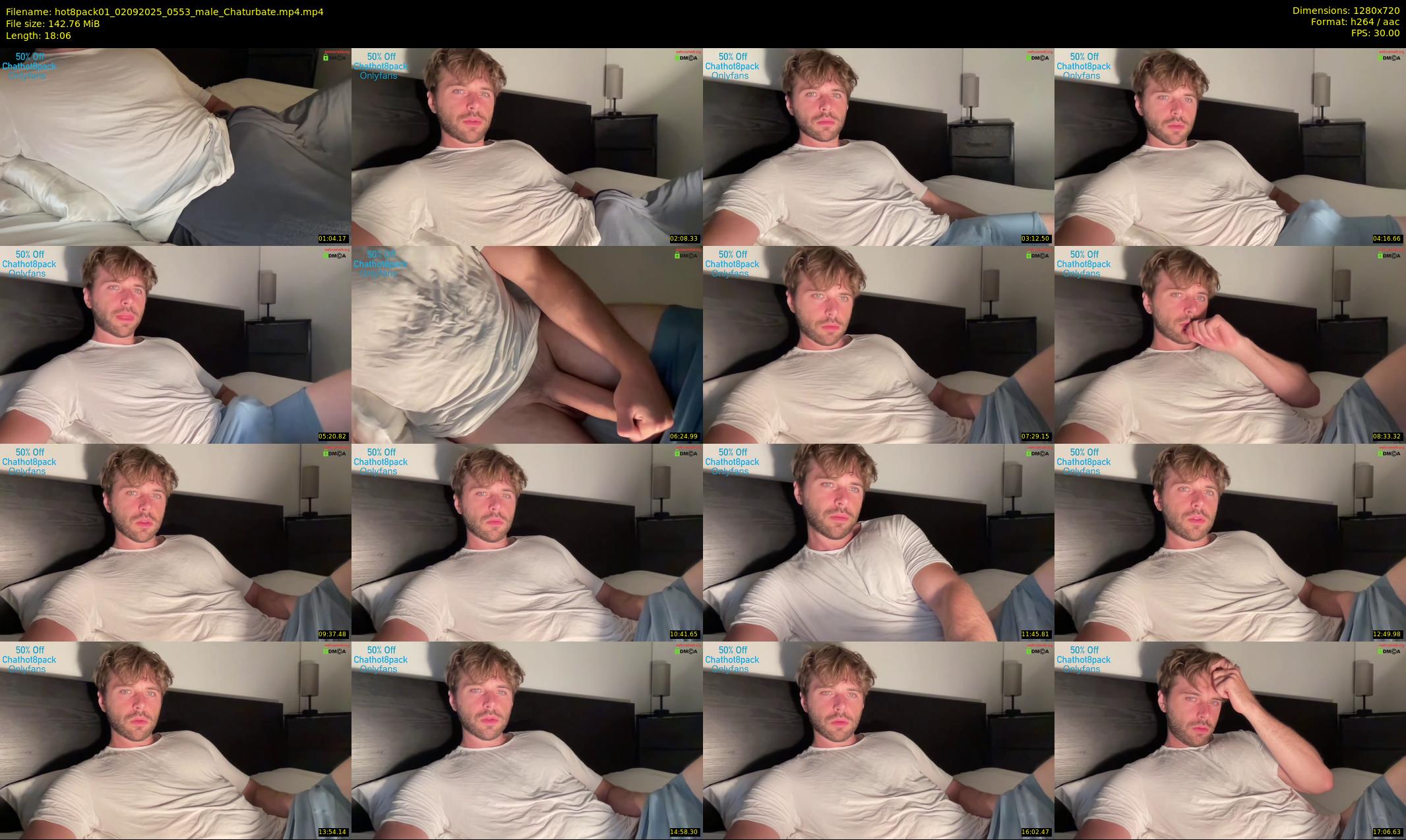 hot8pack01 — 19 minute Chaturbate male cam show recording, 720p, Sep 2, 2025