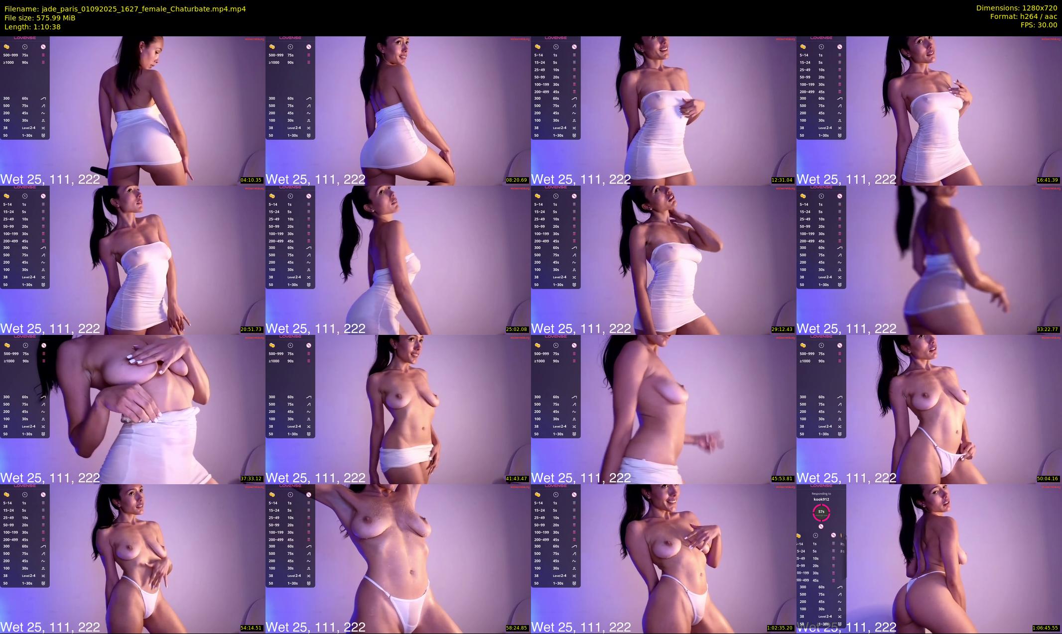 jade_paris — 71 minute Chaturbate female cam show recording, 720p, Sep 1, 2025