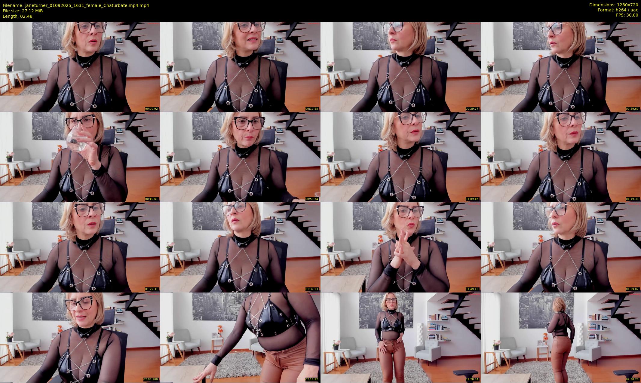 janeturner — 3 minute Chaturbate female cam show recording, 720p, Sep 1, 2025