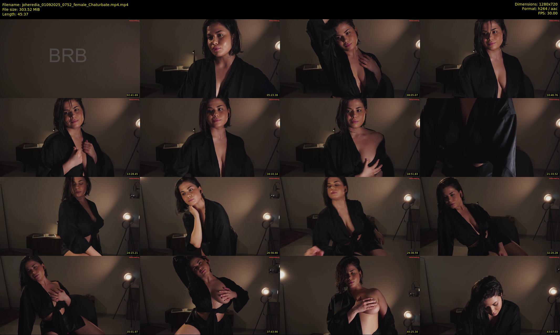 joheredia — 46 minute Chaturbate female cam show recording, 720p, Sep 1, 2025