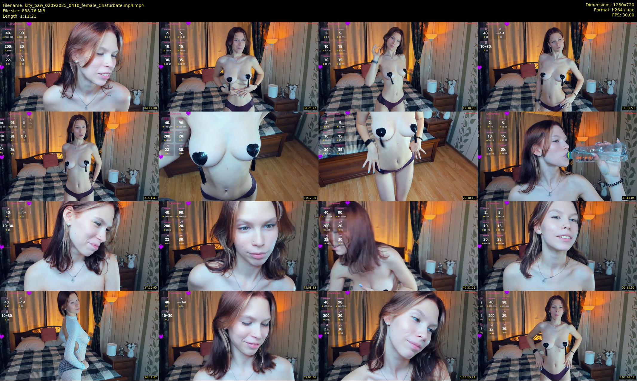 kity_paw — 72 minute Chaturbate female cam show recording, 720p, Sep 2, 2025