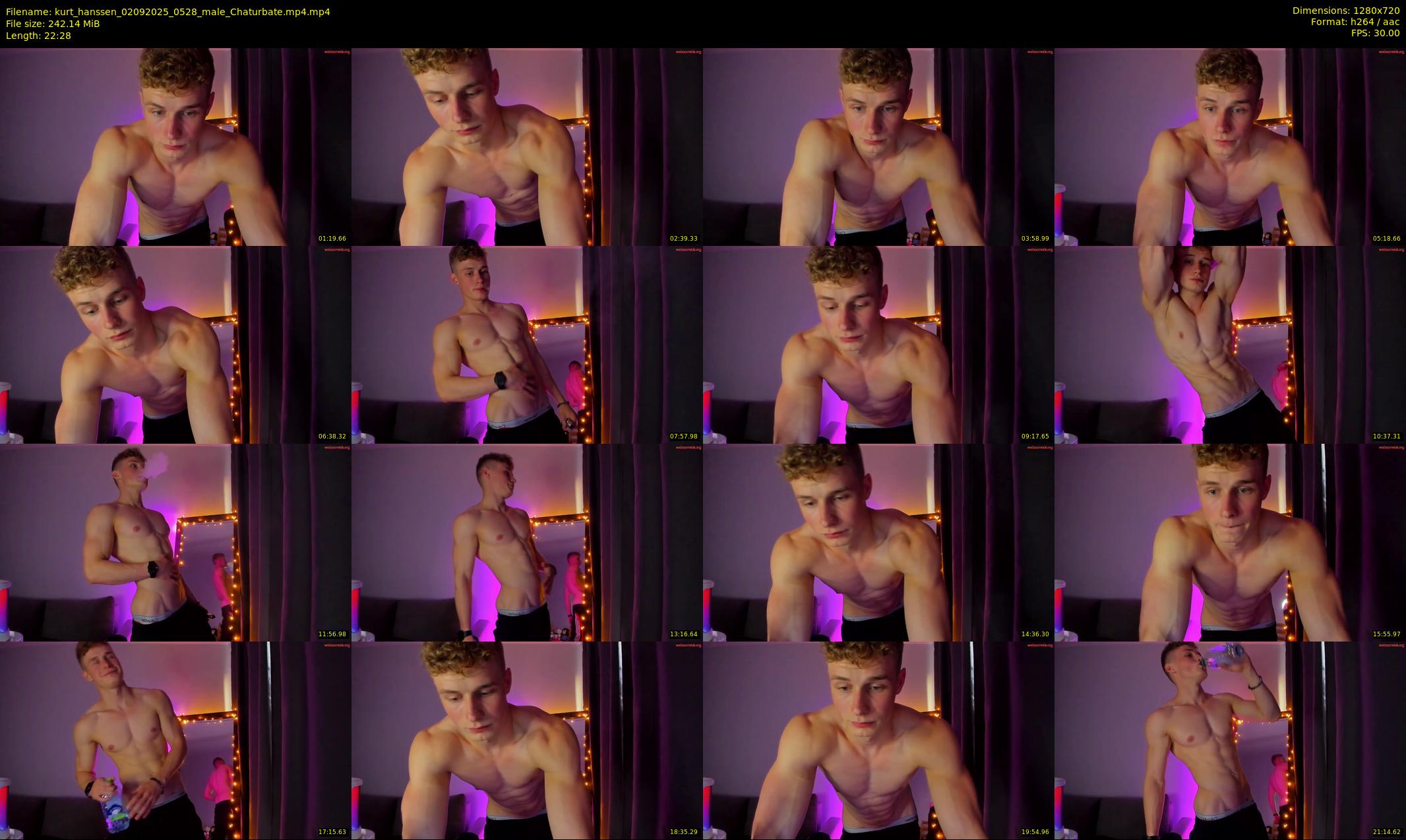 kurt_hanssen — 23 minute Chaturbate male cam show recording, 720p, Sep 2, 2025