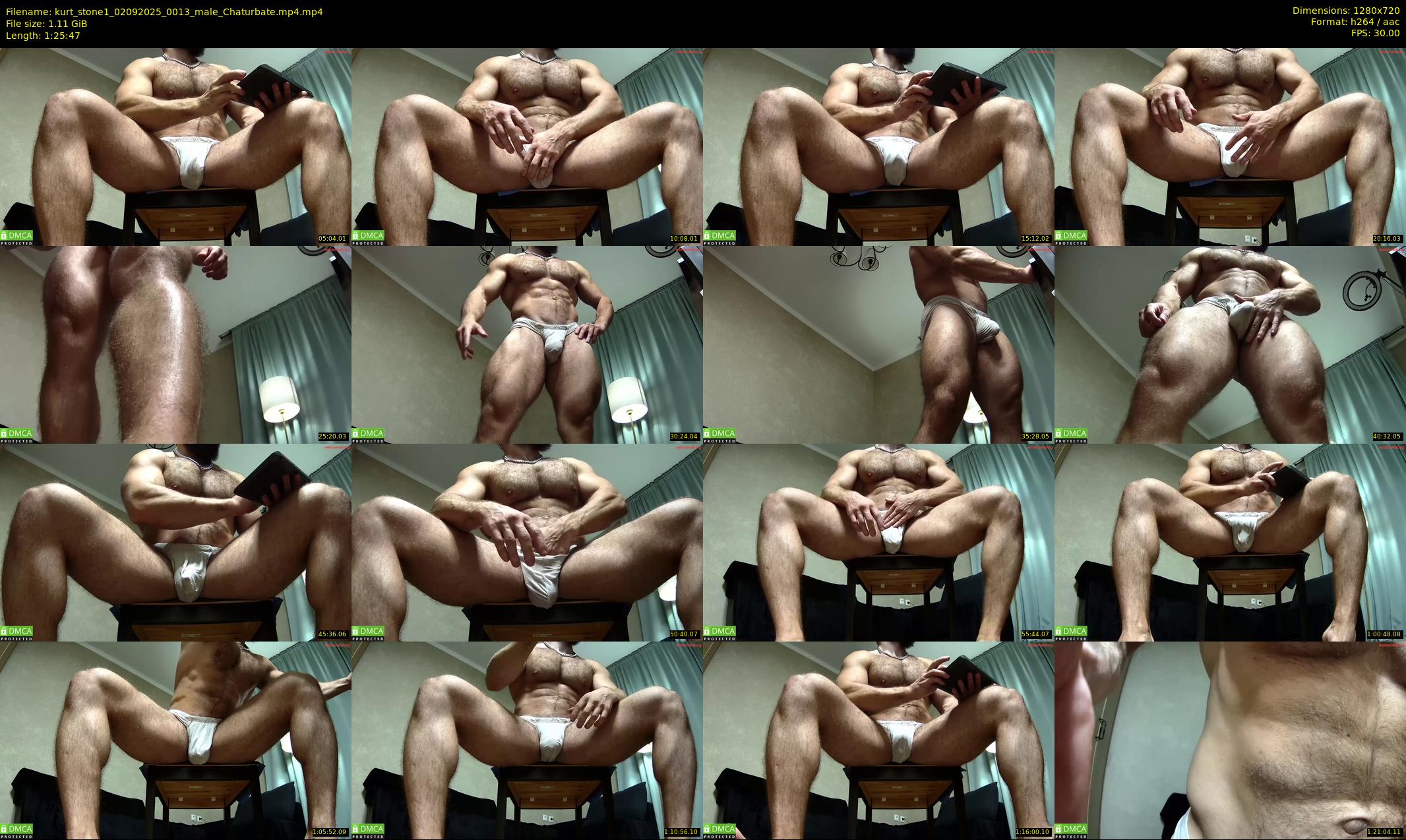 kurt_stone1 — 86 minute Chaturbate male cam show recording, 720p, Sep 2, 2025