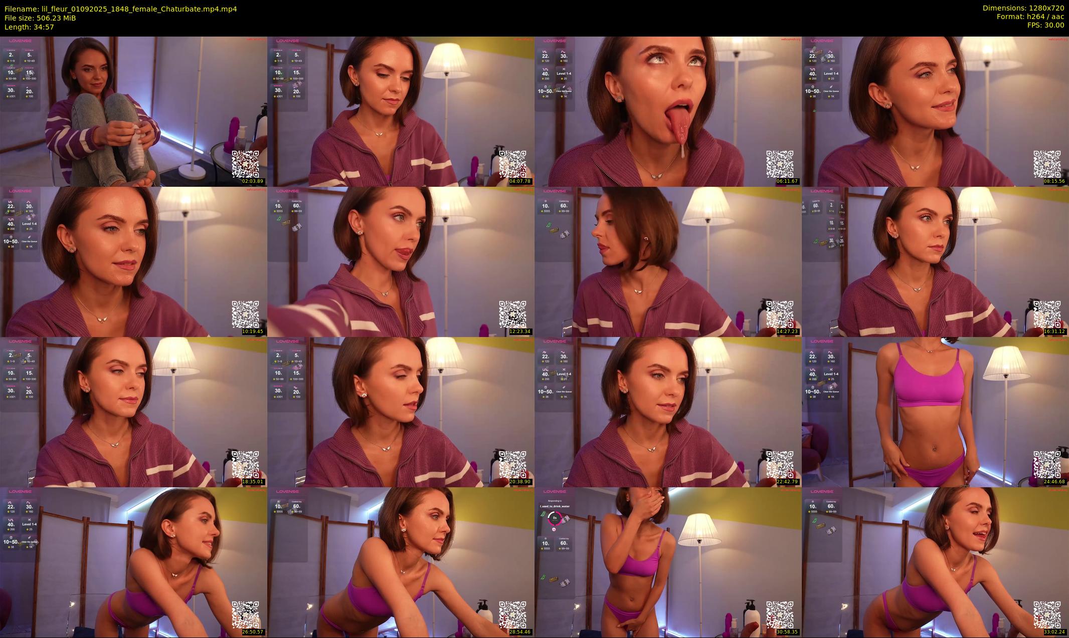 lil_fleur — 35 minute Chaturbate female cam show recording, 720p, Sep 1, 2025