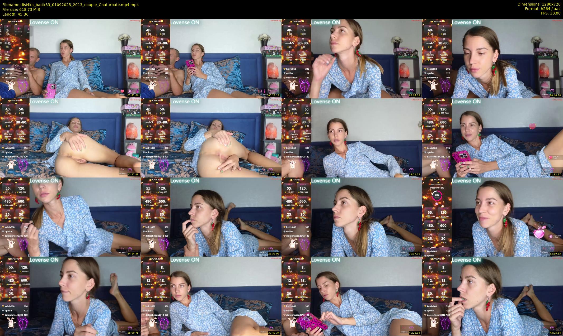 lisi4ka_basik33 — 46 minute Chaturbate couple cam show recording, 720p, Sep 1, 2025