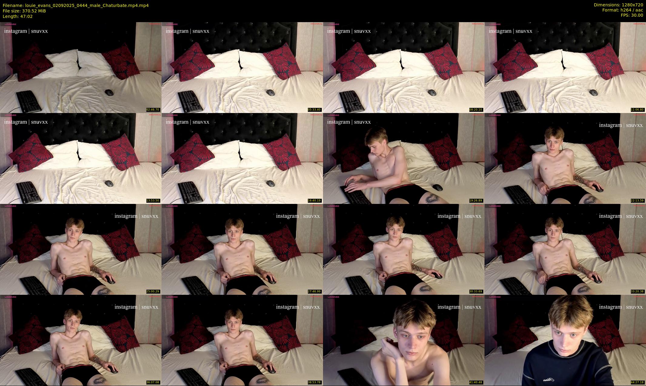 louie_evans — 48 minute Chaturbate male cam show recording, 720p, Sep 2, 2025
