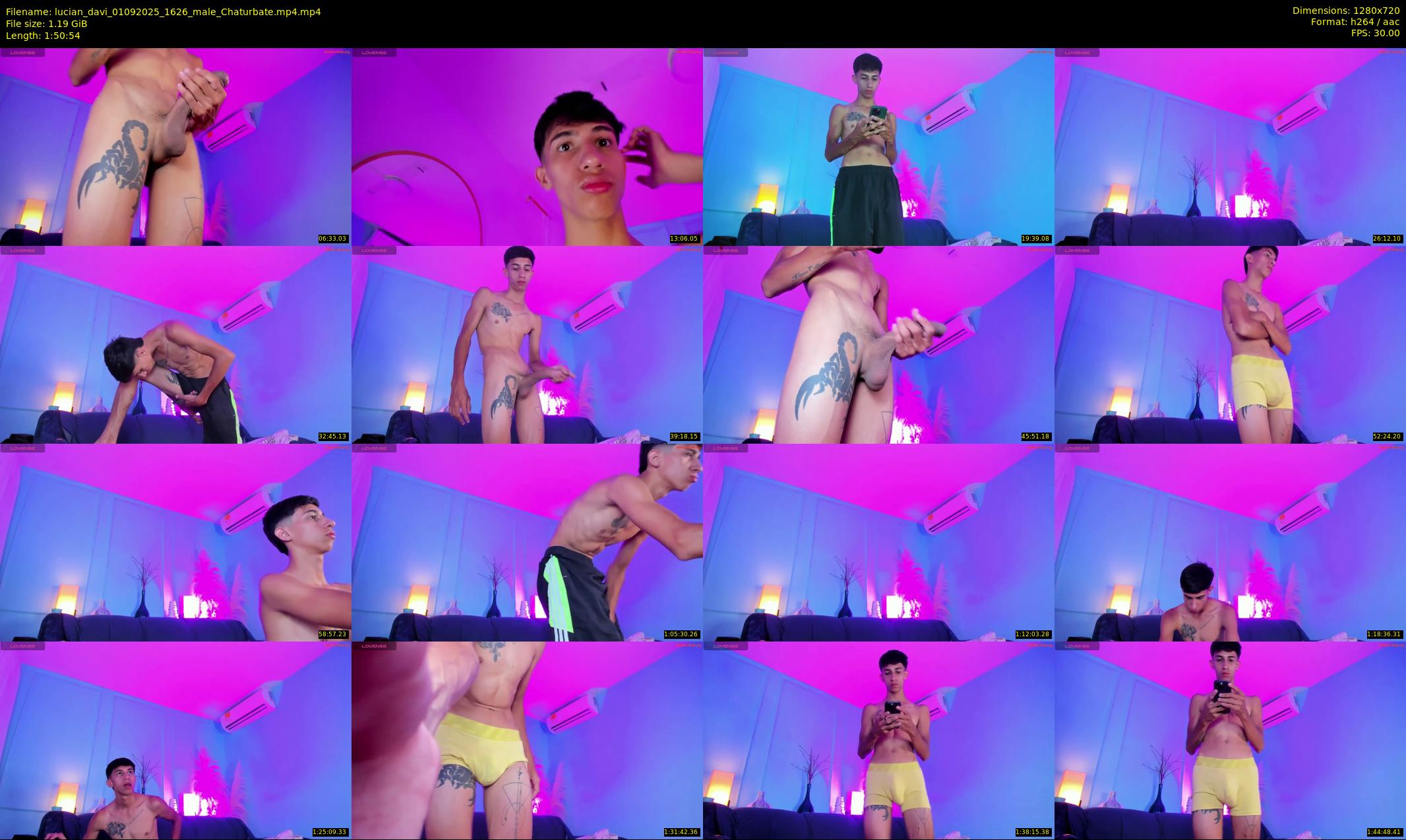 lucian_davi — 111 minute Chaturbate male cam show recording, 720p, Sep 1, 2025
