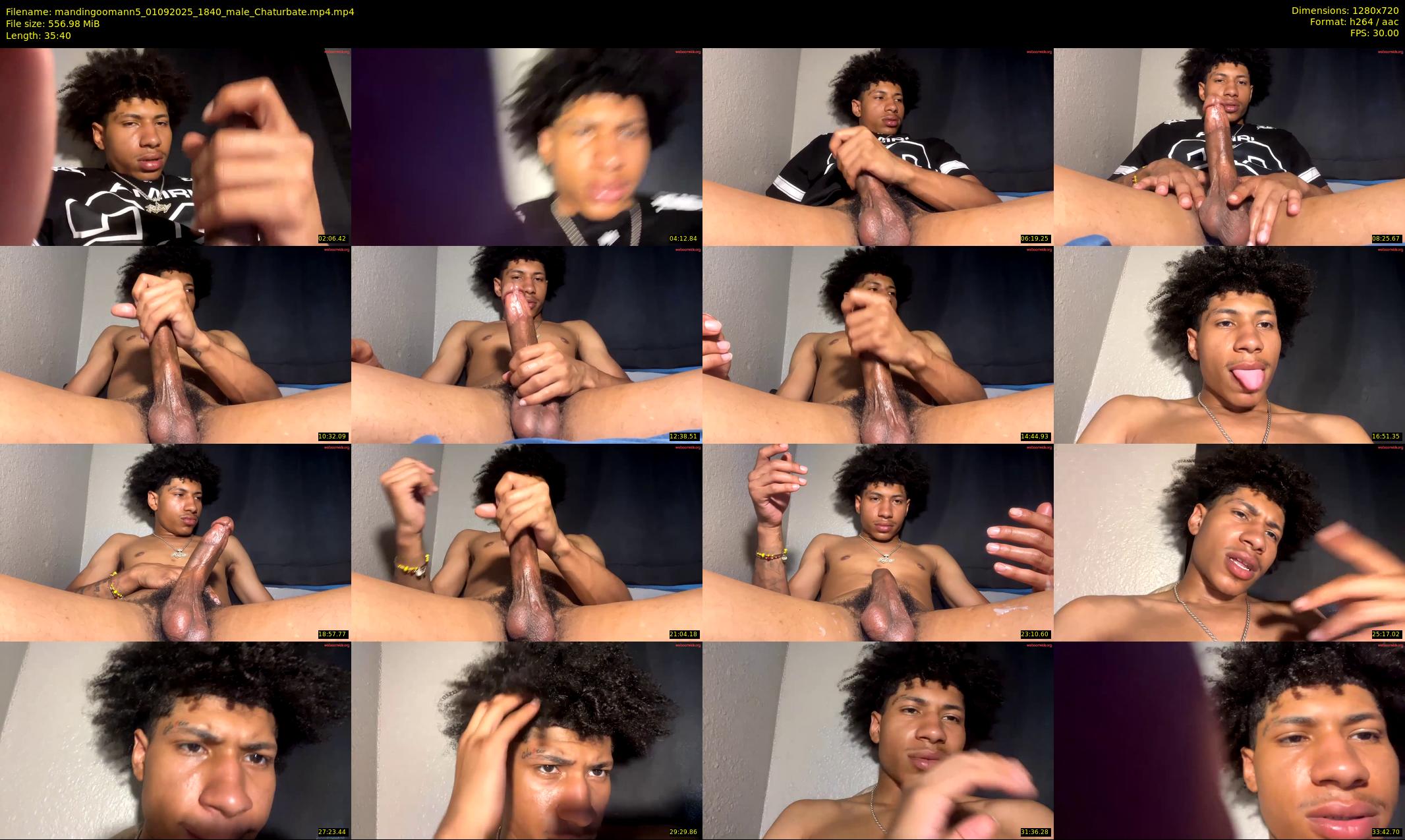 mandingoomann5 — 36 minute Chaturbate male cam show recording, 720p, Sep 1, 2025