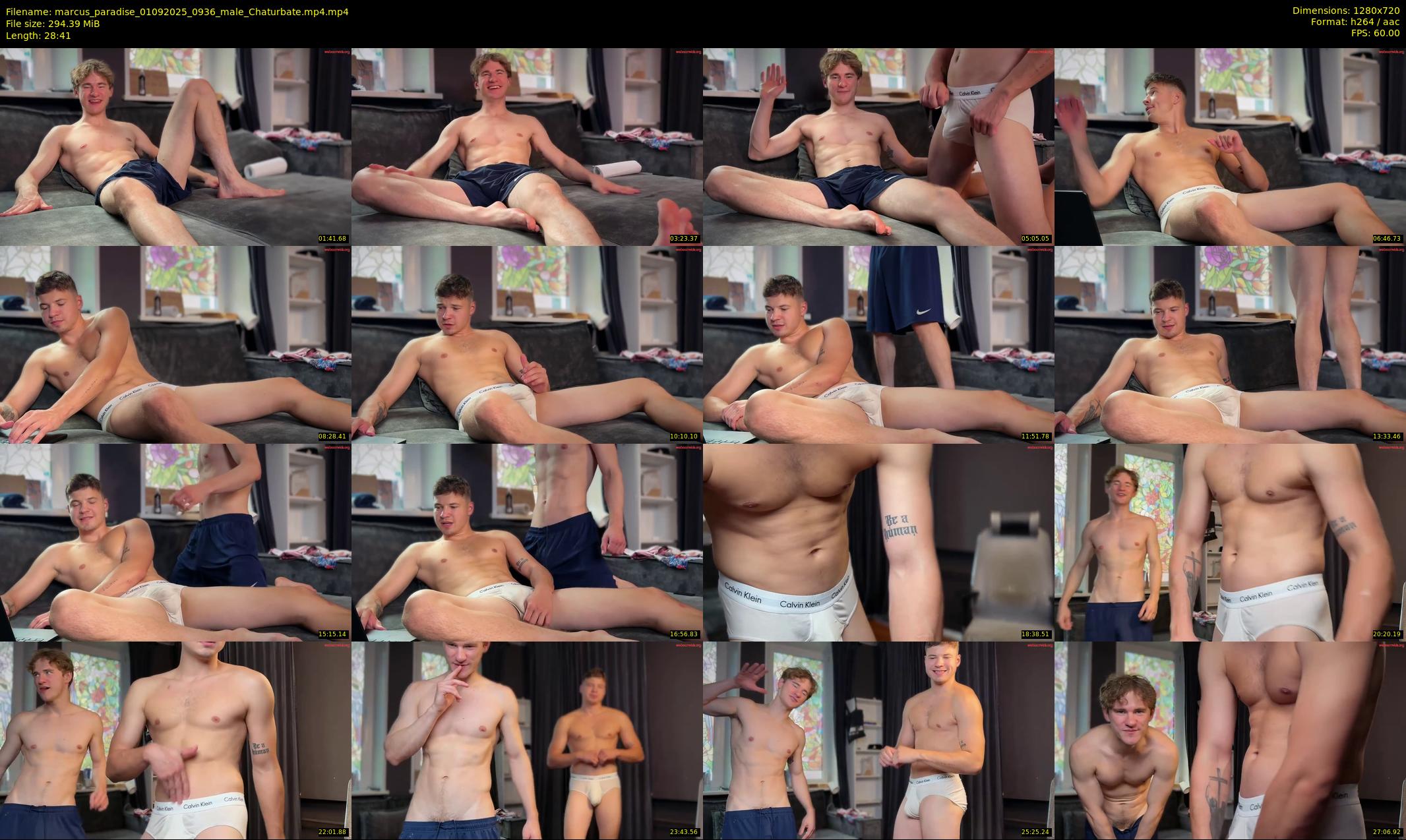marcus_paradise — 29 minute Chaturbate male cam show recording, 720p, Sep 1, 2025