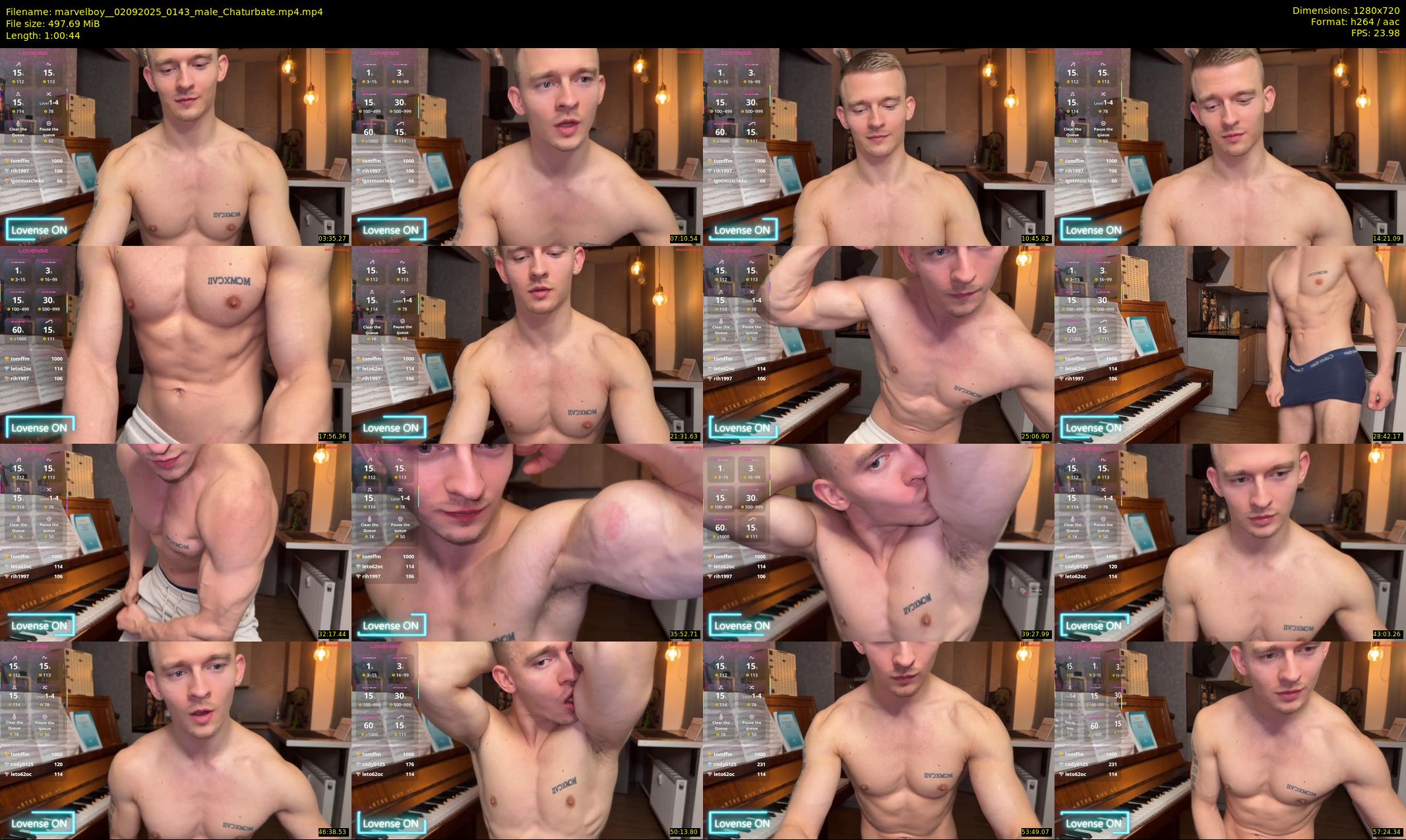 marvelboy_ — 61 minute Chaturbate male cam show recording, 720p, Sep 2, 2025