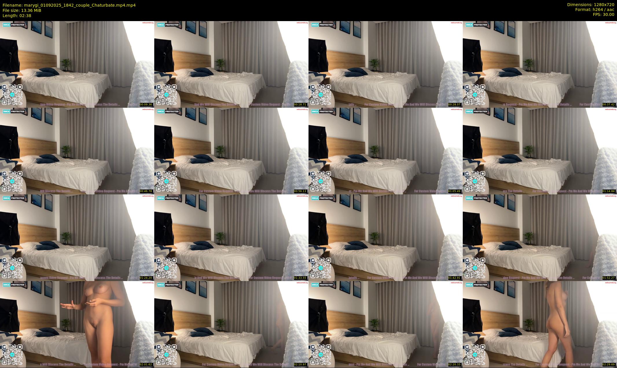marygi — 3 minute Chaturbate couple cam show recording, 720p, Sep 1, 2025