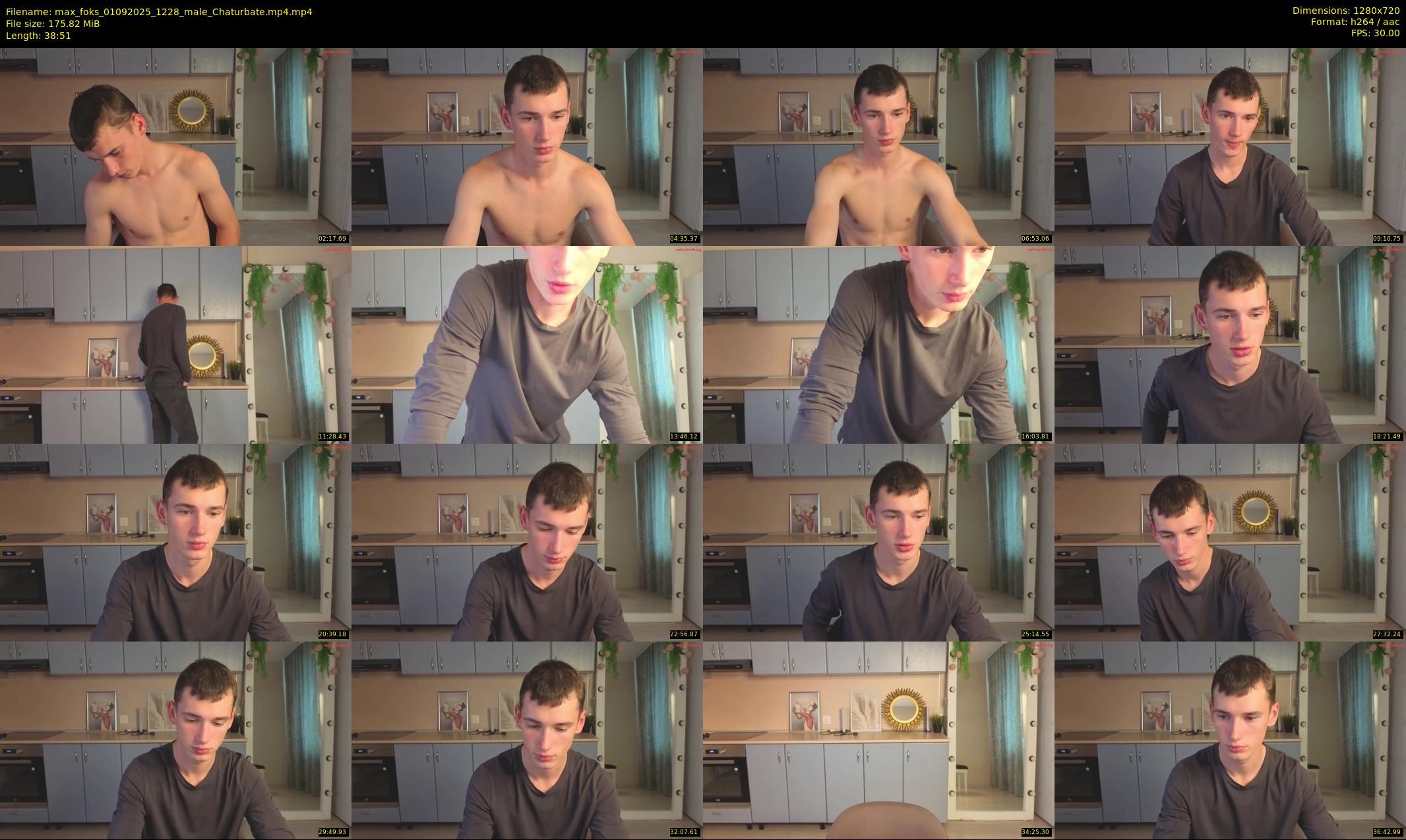 max_foks — 39 minute Chaturbate male cam show recording, 720p, Sep 1, 2025