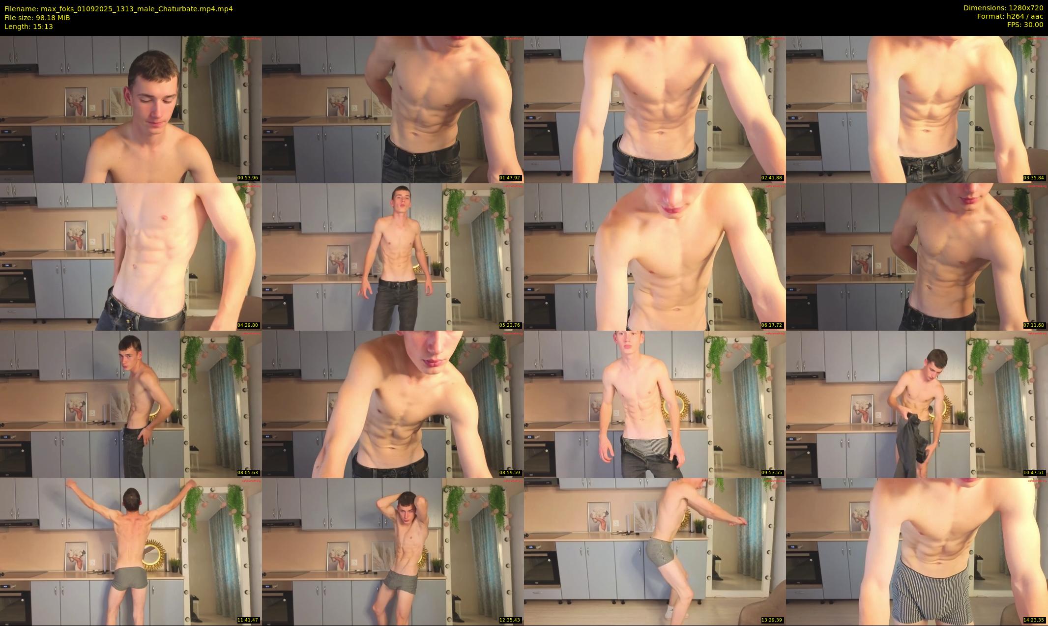 max_foks — 16 minute Chaturbate male cam show recording, 720p, Sep 1, 2025