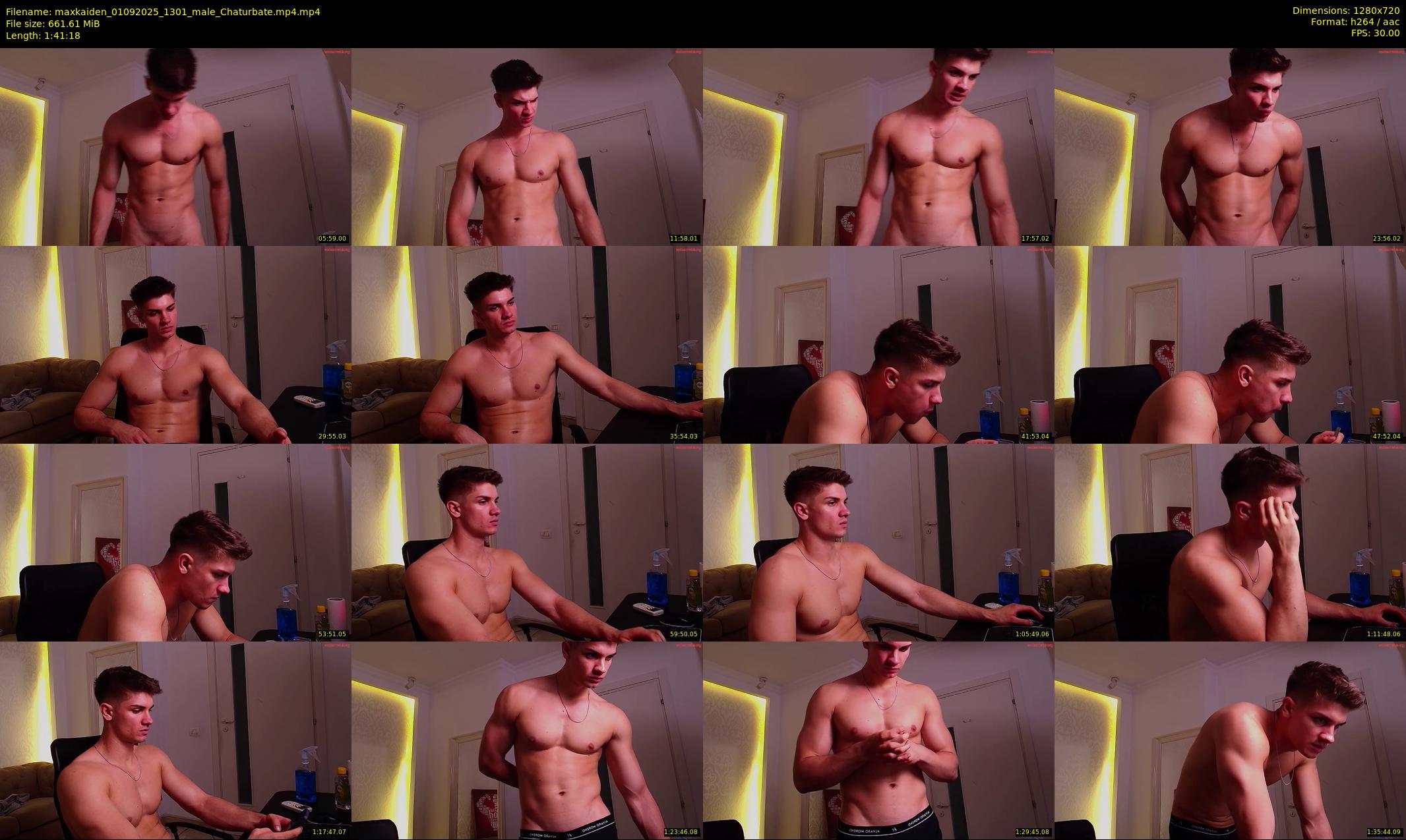 maxkaiden — 102 minute Chaturbate male cam show recording, 720p, Sep 1, 2025