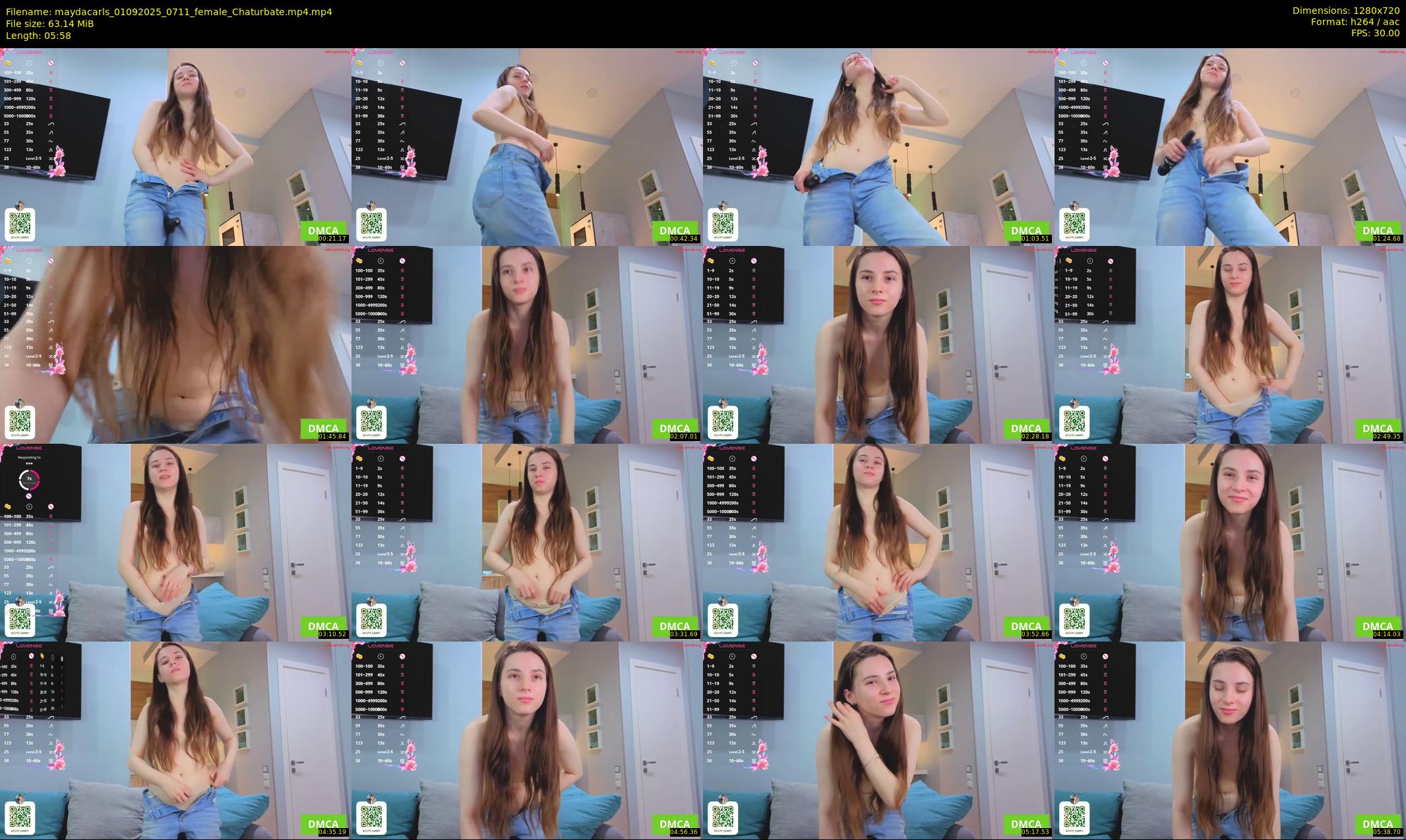 maydacarls — 6 minute Chaturbate female cam show recording, 720p, Sep 1, 2025