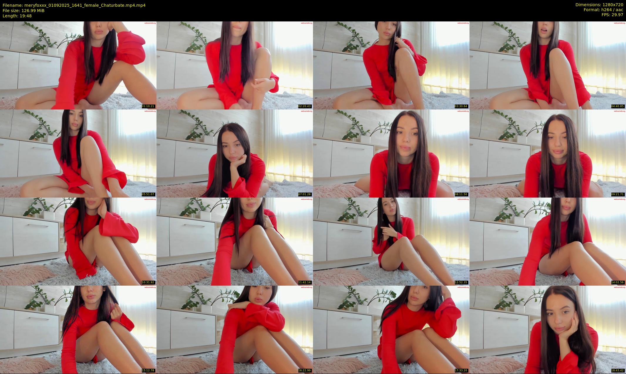 meryfoxxx — 20 minute Chaturbate female cam show recording, 720p, Sep 1, 2025