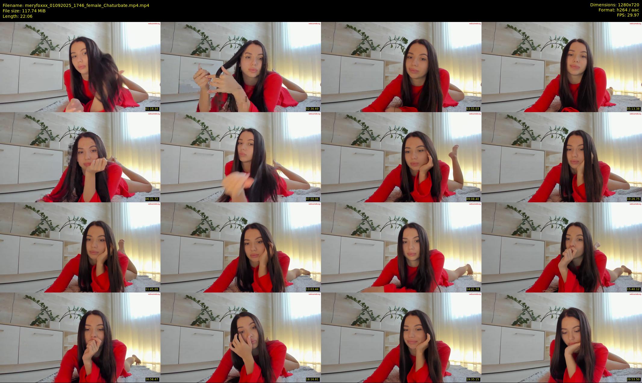 meryfoxxx — 23 minute Chaturbate female cam show recording, 720p, Sep 1, 2025