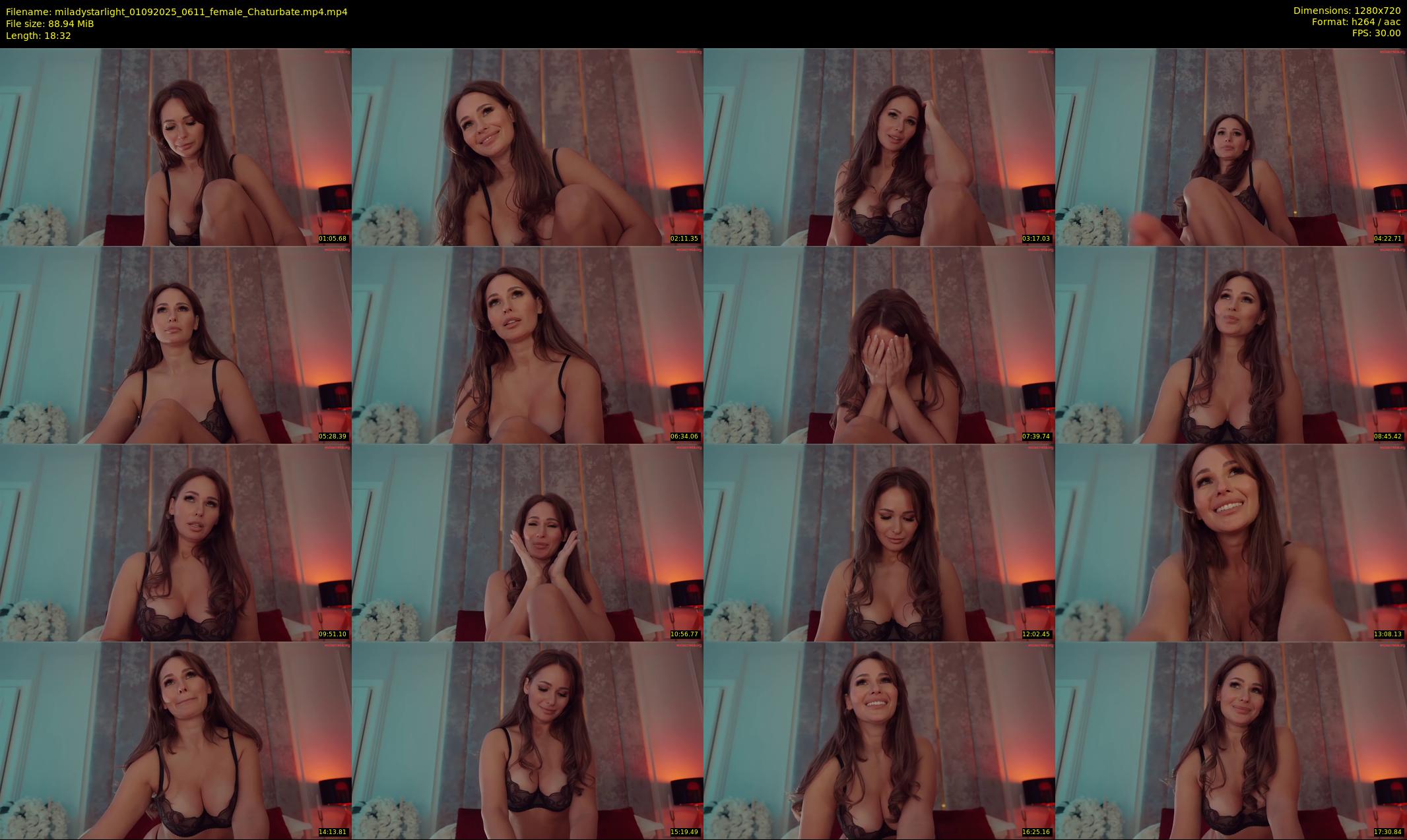 miladystarlight — 19 minute Chaturbate female cam show recording, 720p, Sep 1, 2025