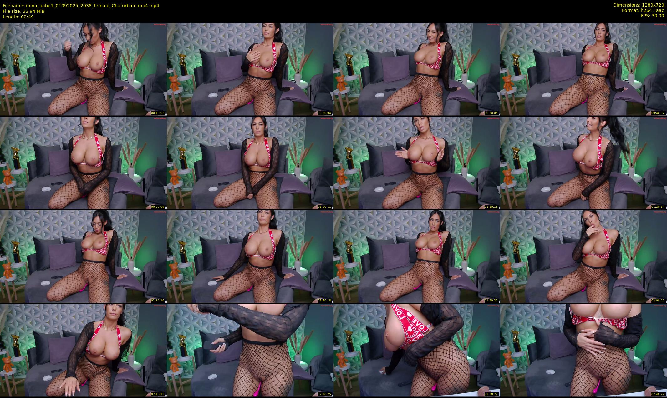 mina_babe1 — 3 minute Chaturbate female cam show recording, 720p, Sep 1, 2025