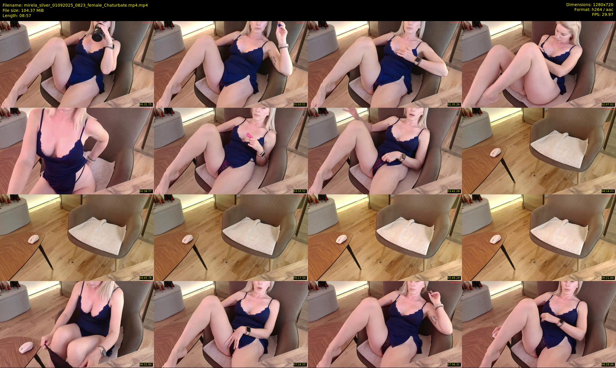 mirela_silver — 9 minute Chaturbate female cam show recording, 720p, Sep 1, 2025