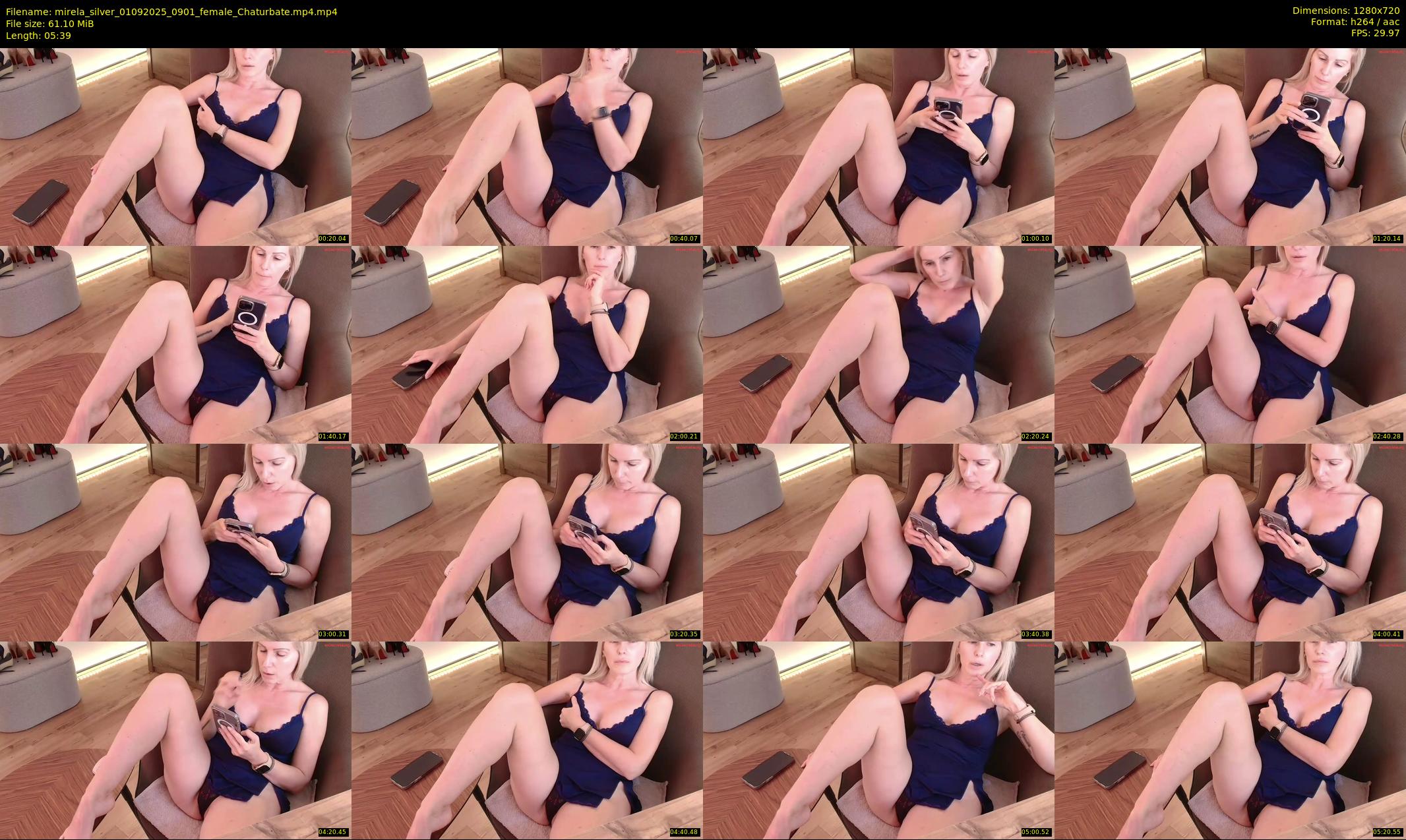 mirela_silver — 6 minute Chaturbate female cam show recording, 720p, Sep 1, 2025