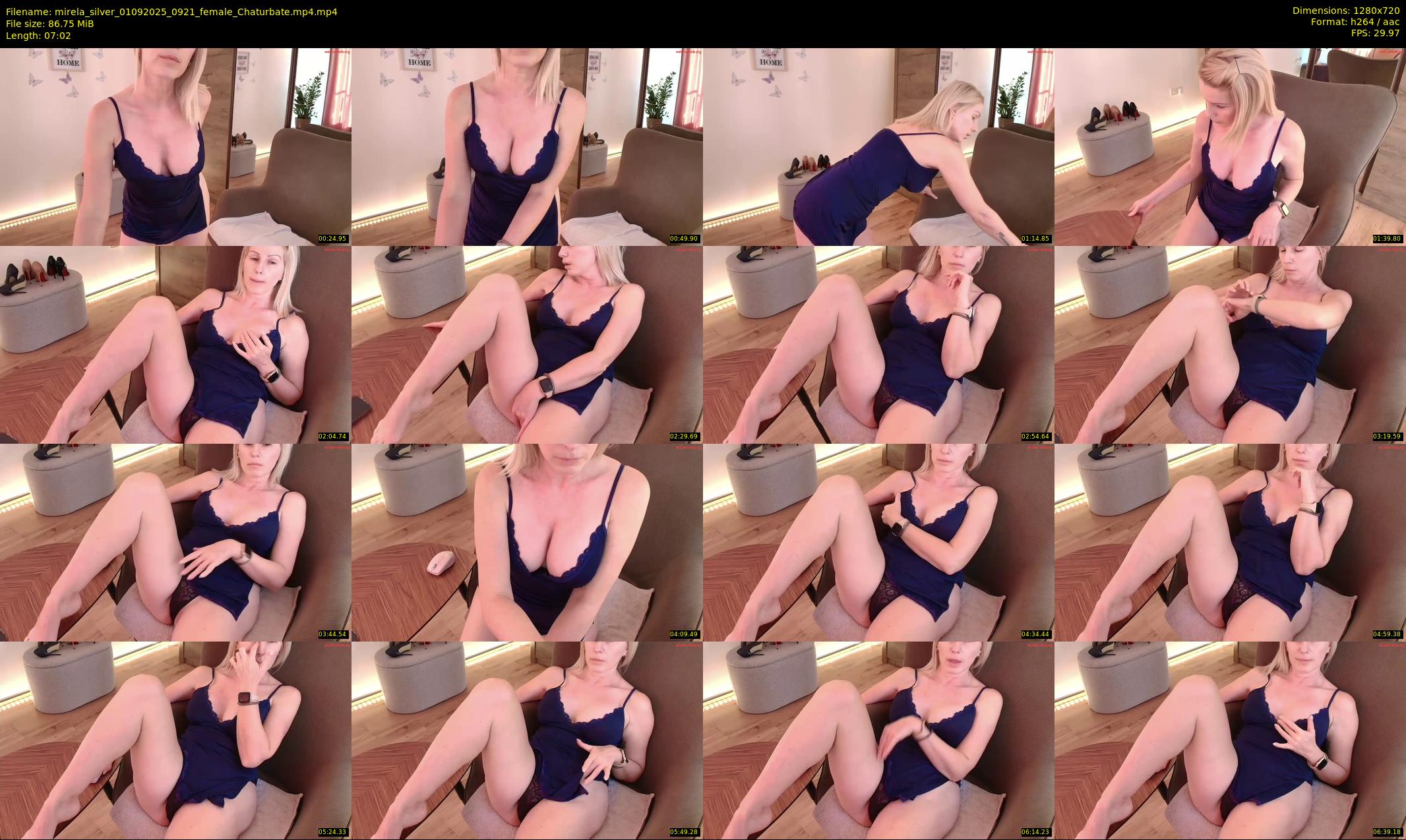 mirela_silver — 8 minute Chaturbate female cam show recording, 720p, Sep 1, 2025