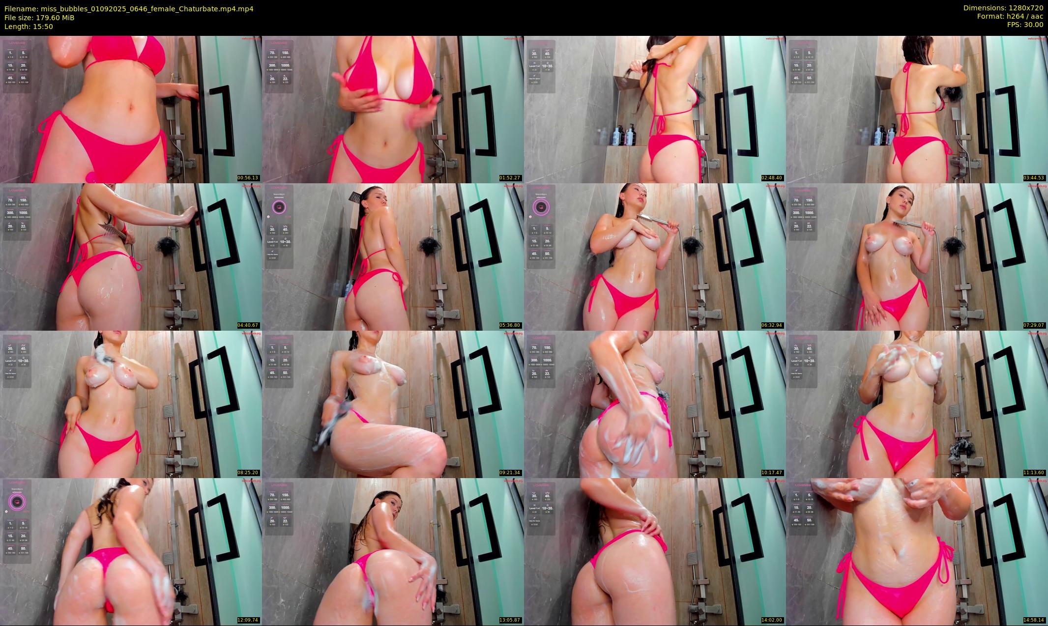 miss_bubbles — 16 minute Chaturbate female cam show recording, 720p, Sep 1, 2025