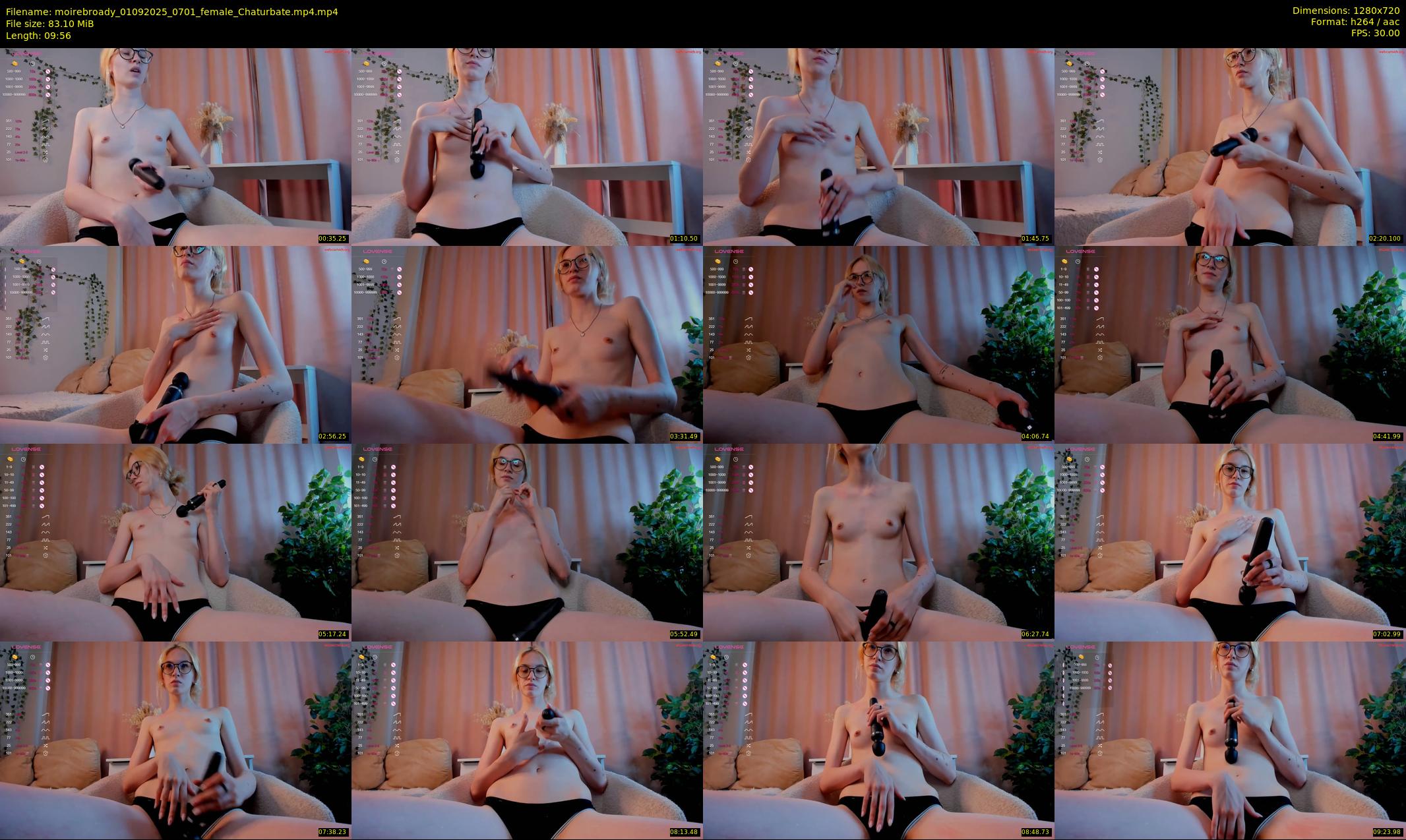 moirebroady — 10 minute Chaturbate female cam show recording, 720p, Sep 1, 2025