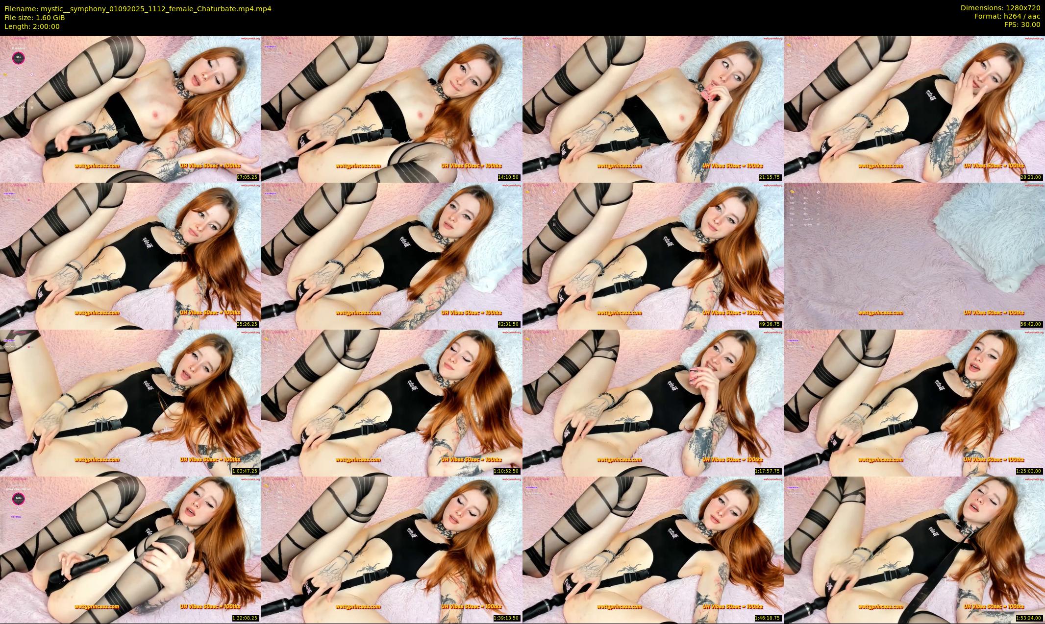 mystic__symphony — 120 minute Chaturbate female cam show recording, 720p, Sep 1, 2025