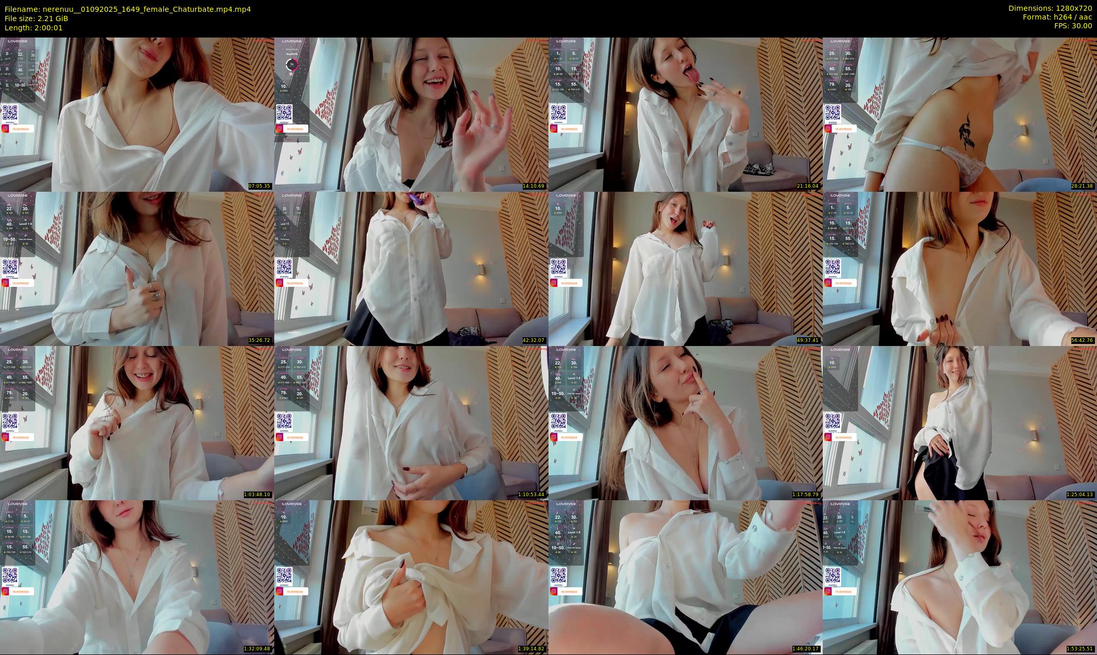 nerenuu_ — 121 minute Chaturbate female cam show recording, 720p, Sep 1, 2025