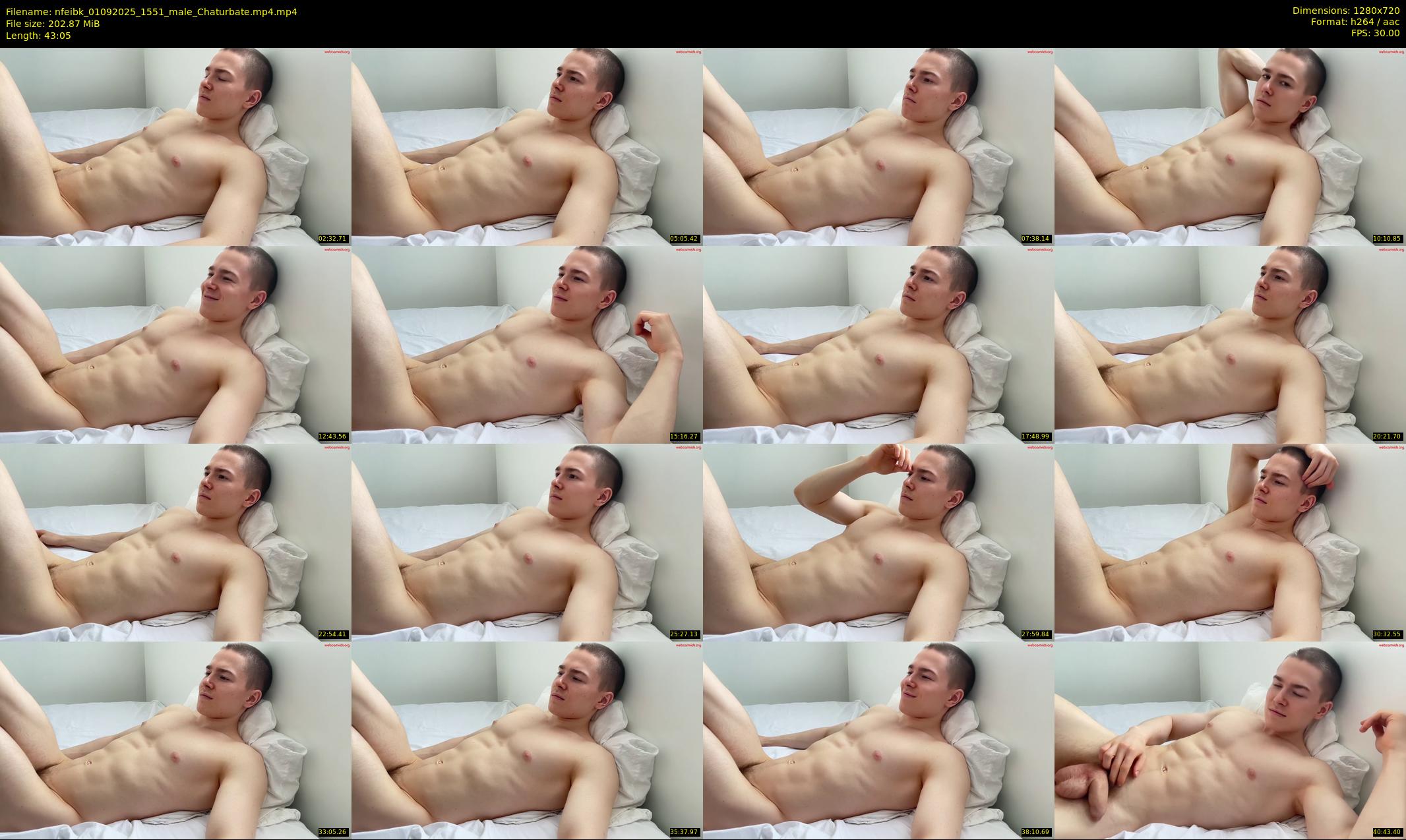 nfeibk — 44 minute Chaturbate male cam show recording, 720p, Sep 1, 2025