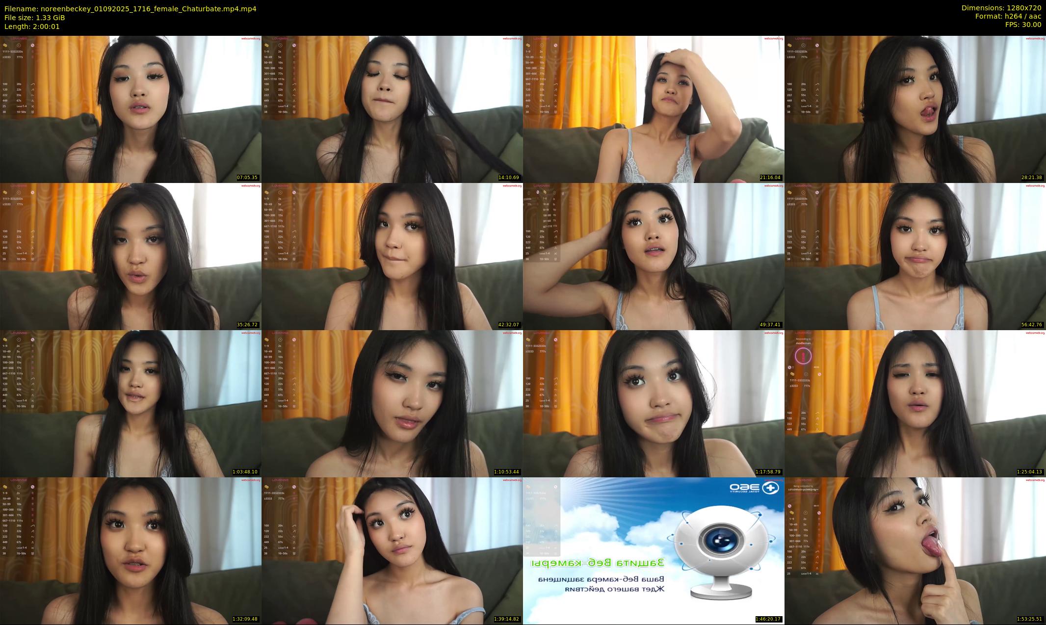 noreenbeckey — 121 minute Chaturbate female cam show recording, 720p, Sep 1, 2025