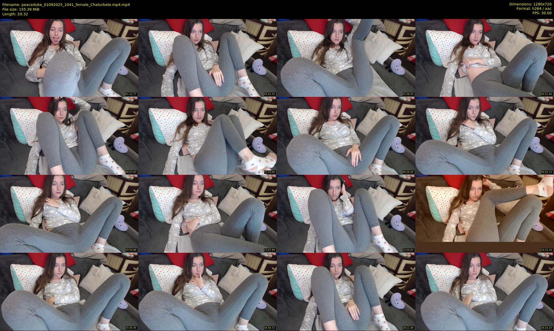 peaceduke — 21 minute Chaturbate female cam show recording, 720p, Sep 1, 2025