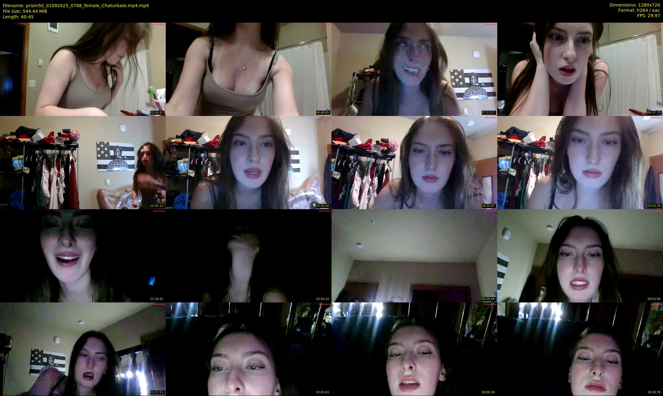 prism50 — 41 minute Chaturbate female cam show recording, 720p, Sep 1, 2025